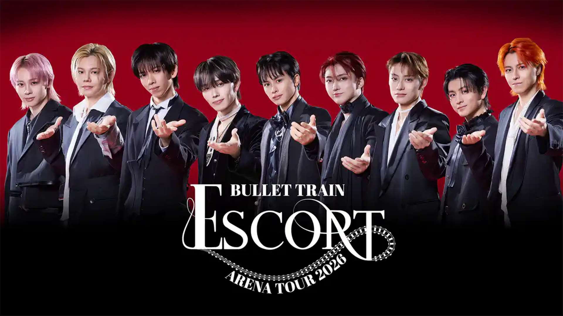 BULLET TRAIN ARENA TOUR 2026 ESCORTの日程・テレビ放送/ネット配信