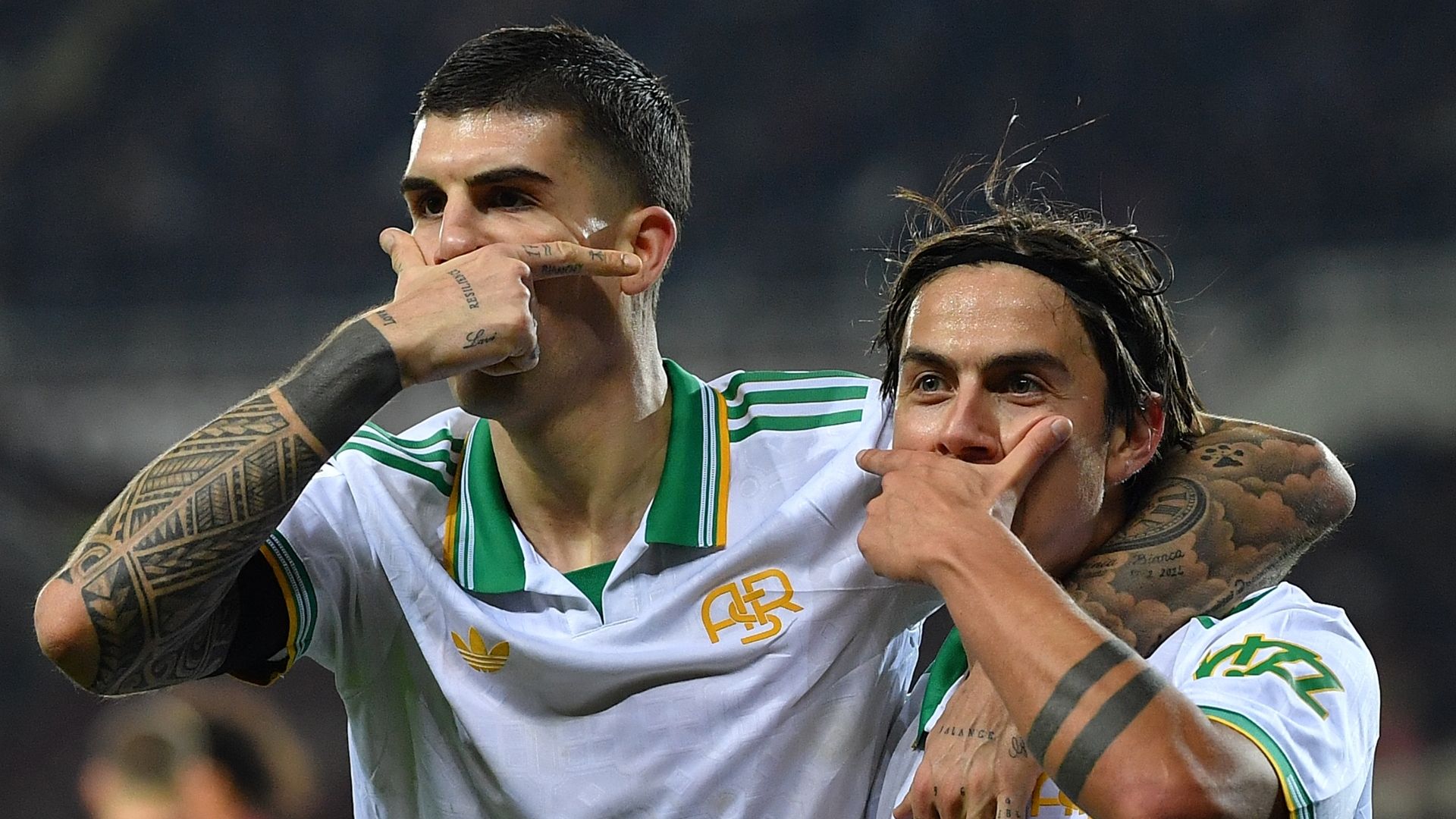 Mancini Dybala Roma