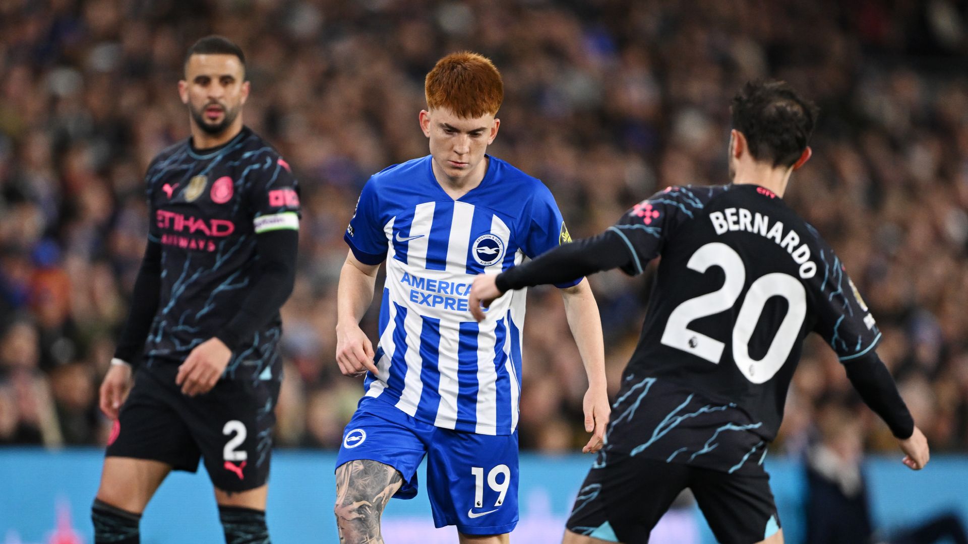 Valentin Barco Brighton Manchester City Premier League 2024