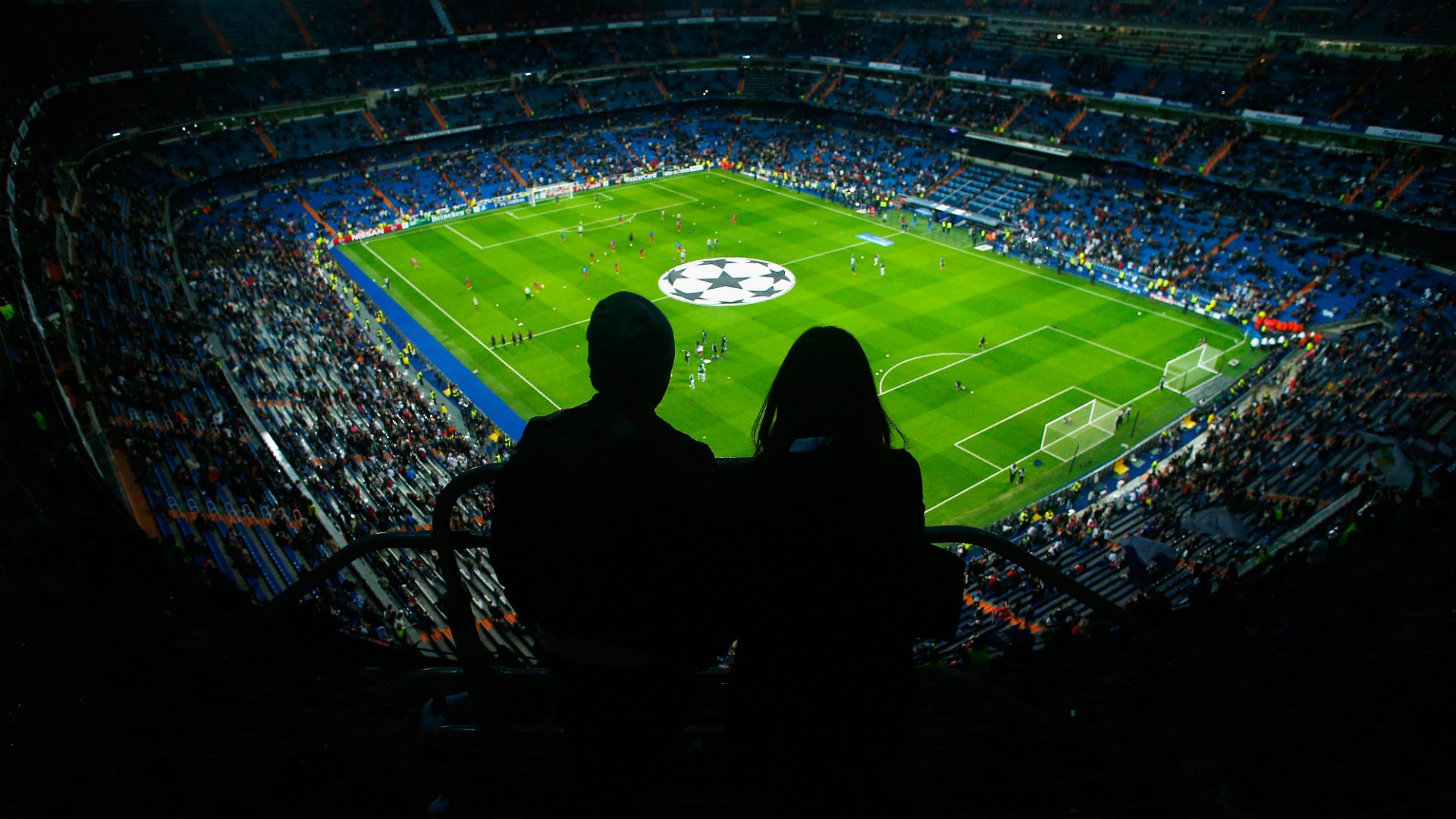Santiago Bernabeu Stadium Real Madrid Liverpool UEFA Champions League 11042014