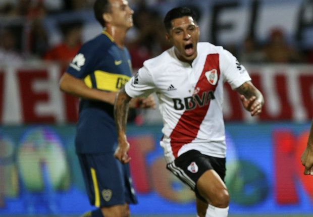 Enzo Perez River Plate Boca Juniors Supercopa Argentina 14032018