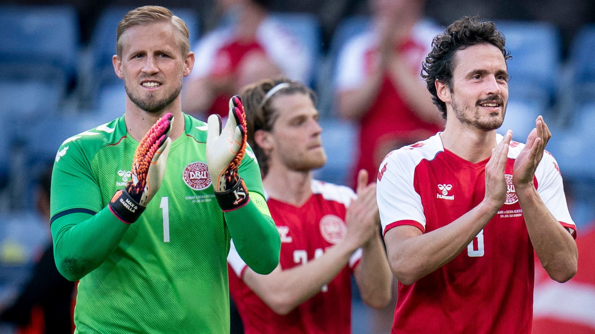 KASPER SCHMEICHEL THOMAS DELANEY DENMARK