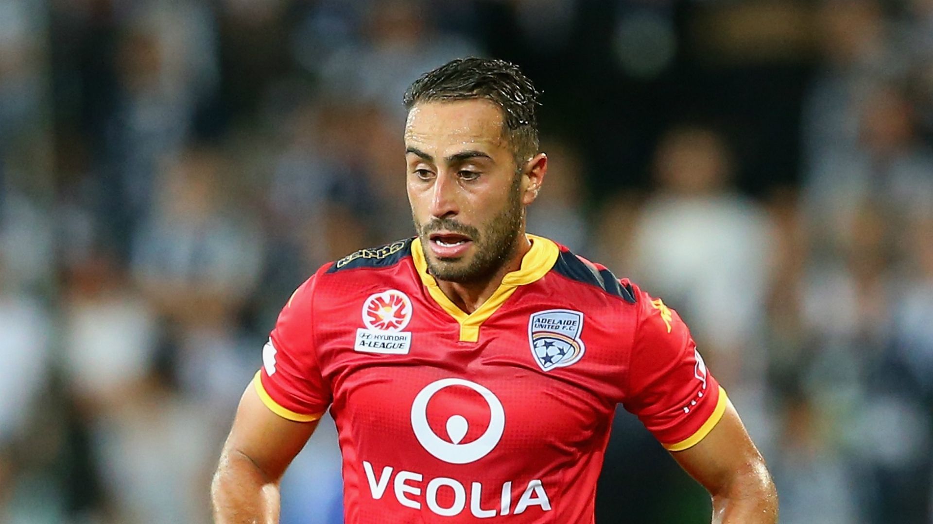 Tarek Elrich Melbourne Victory v Adelaide United A-League 19022016