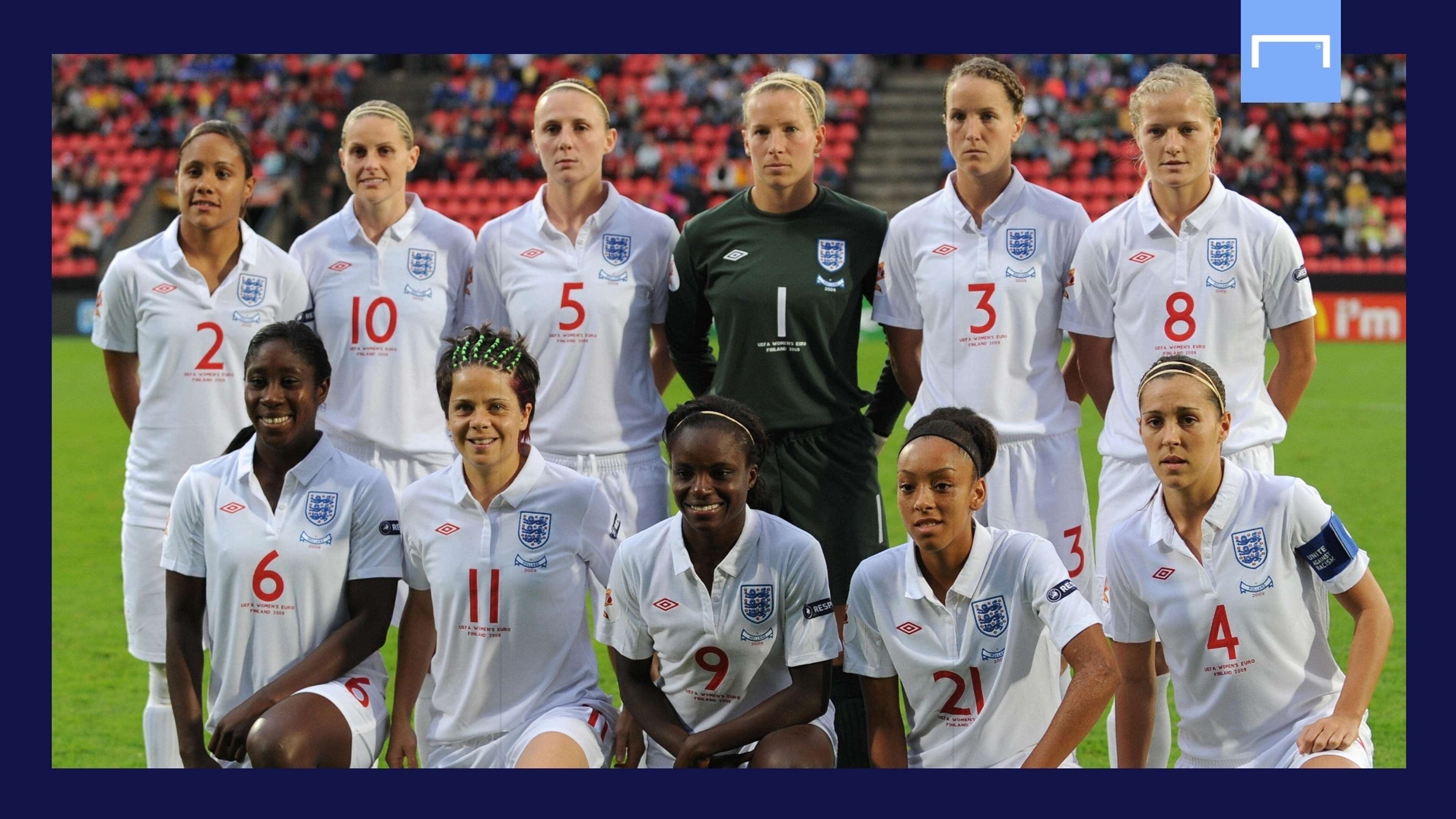 England women's Euro 2009 GFX