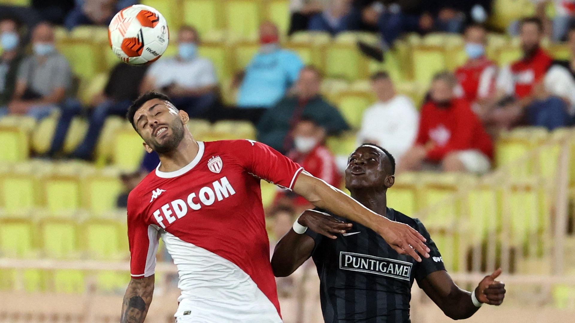160921 Kelvin Yeboah Guillermo Maripán Monaco Sturm Graz
