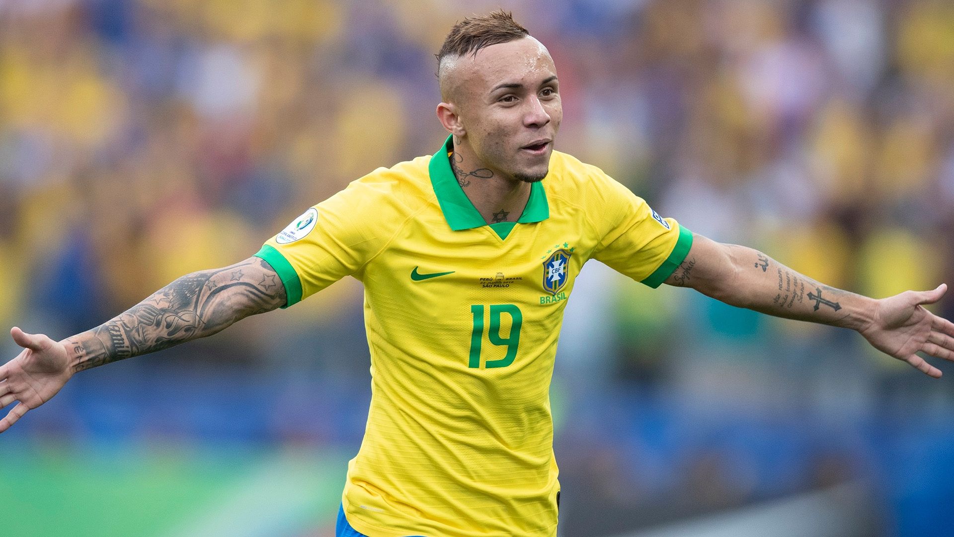 Everton Brasil Peru Copa América 22062019