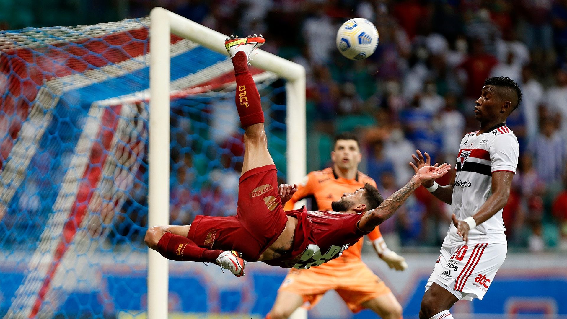 Juninho Capixaba, Bahia x São Paulo, Brasileirão, 07112021