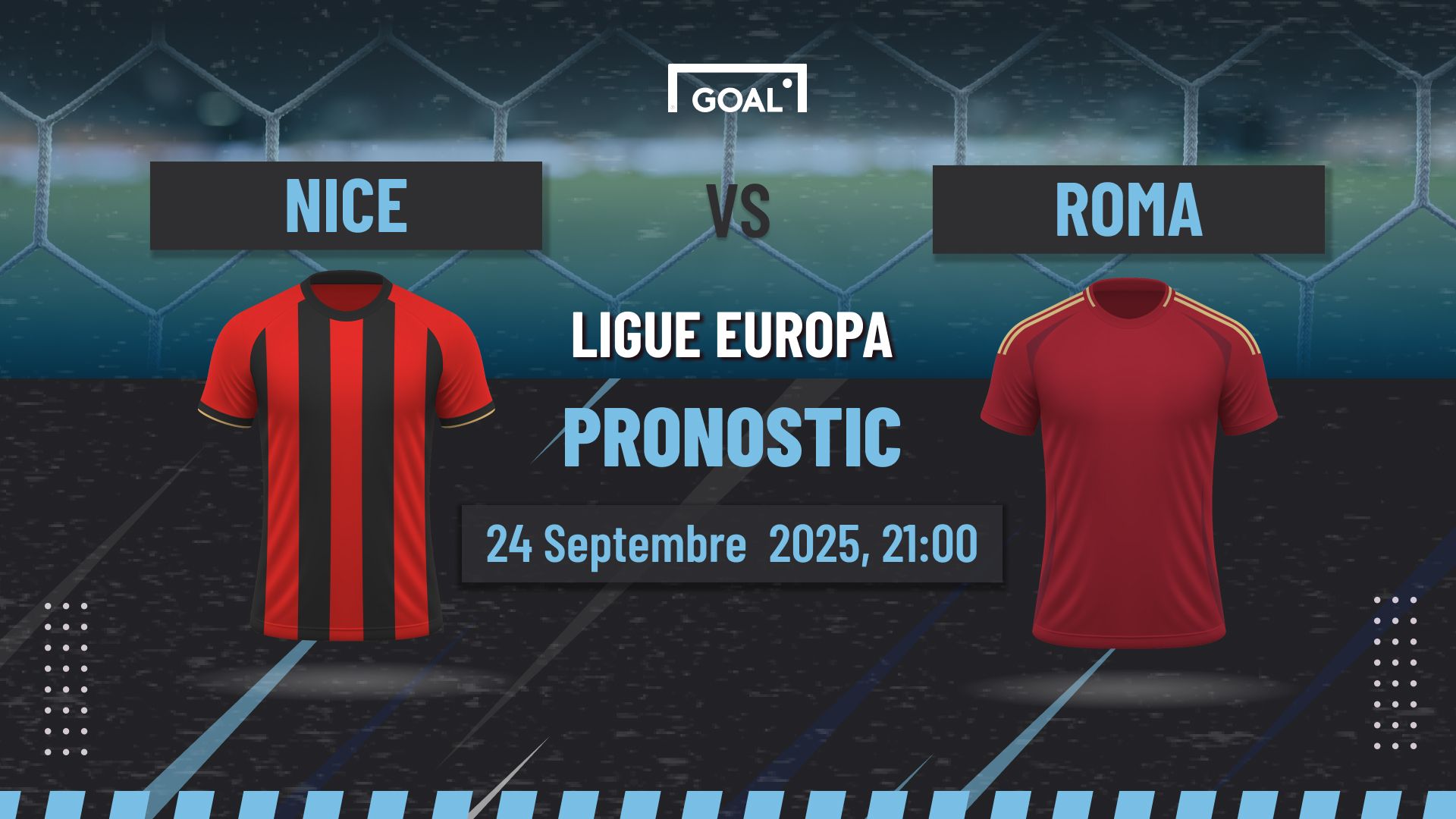 Pronostic Nice vs Roma 24/09/2025 : les Giallorossi devraient l'emporter