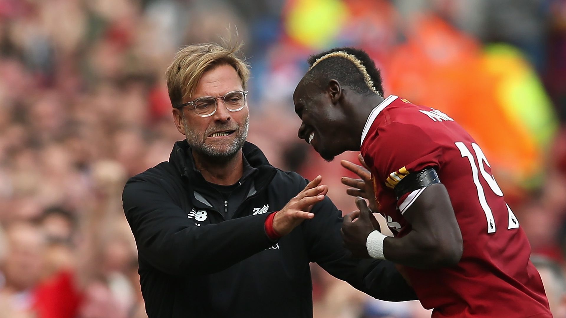Sadio Mane Jurgen Klopp Liverpool Crystal Palace Premier League