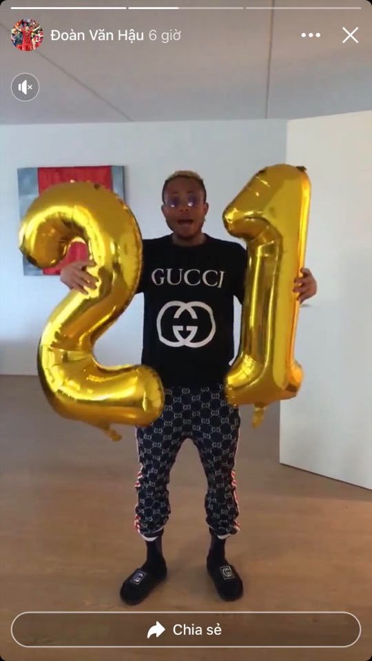 Chidera Ejuke prepares for Doan Van Hau's birthday