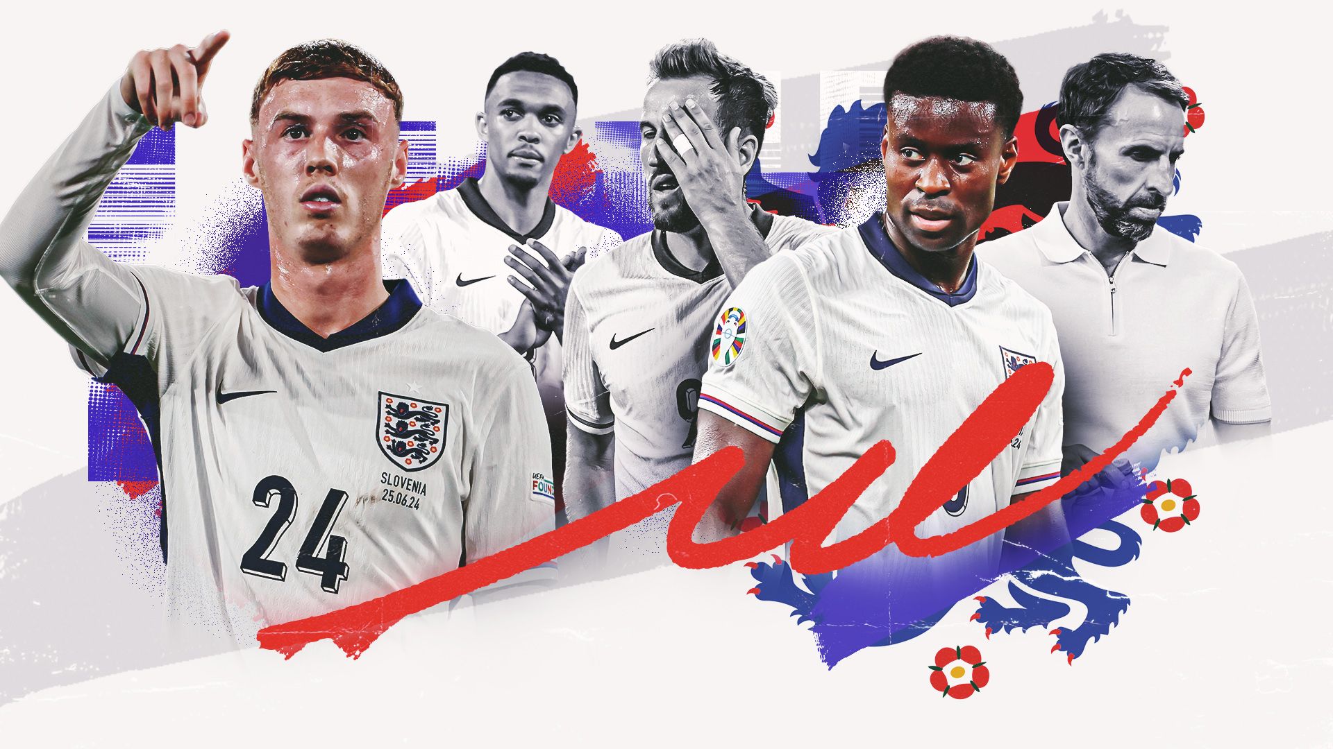 England group-stage winners & losers