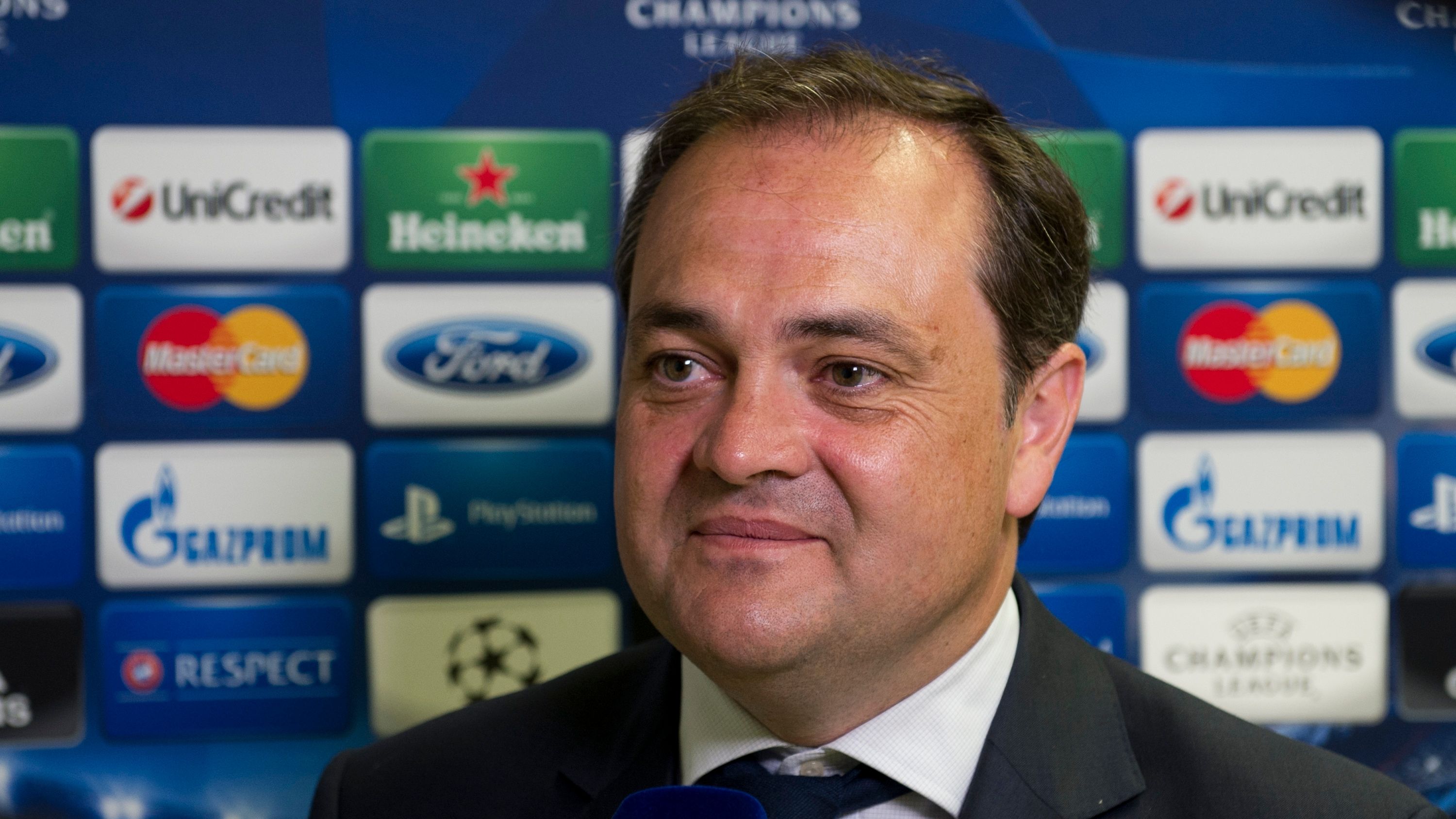 Real Sociedad president Jokin Aperribay