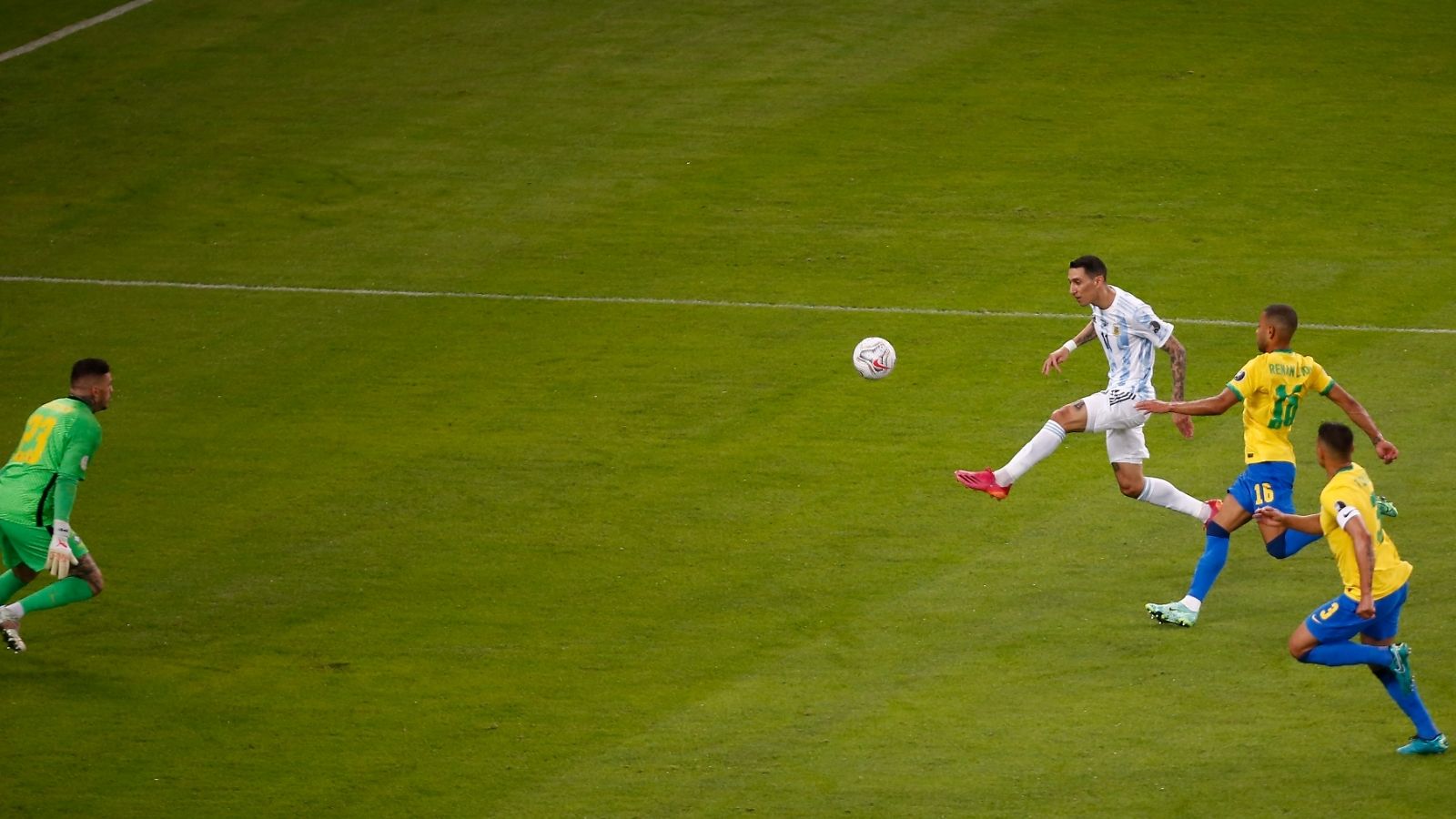Di Maria Argentina Brazil Copa America 2021