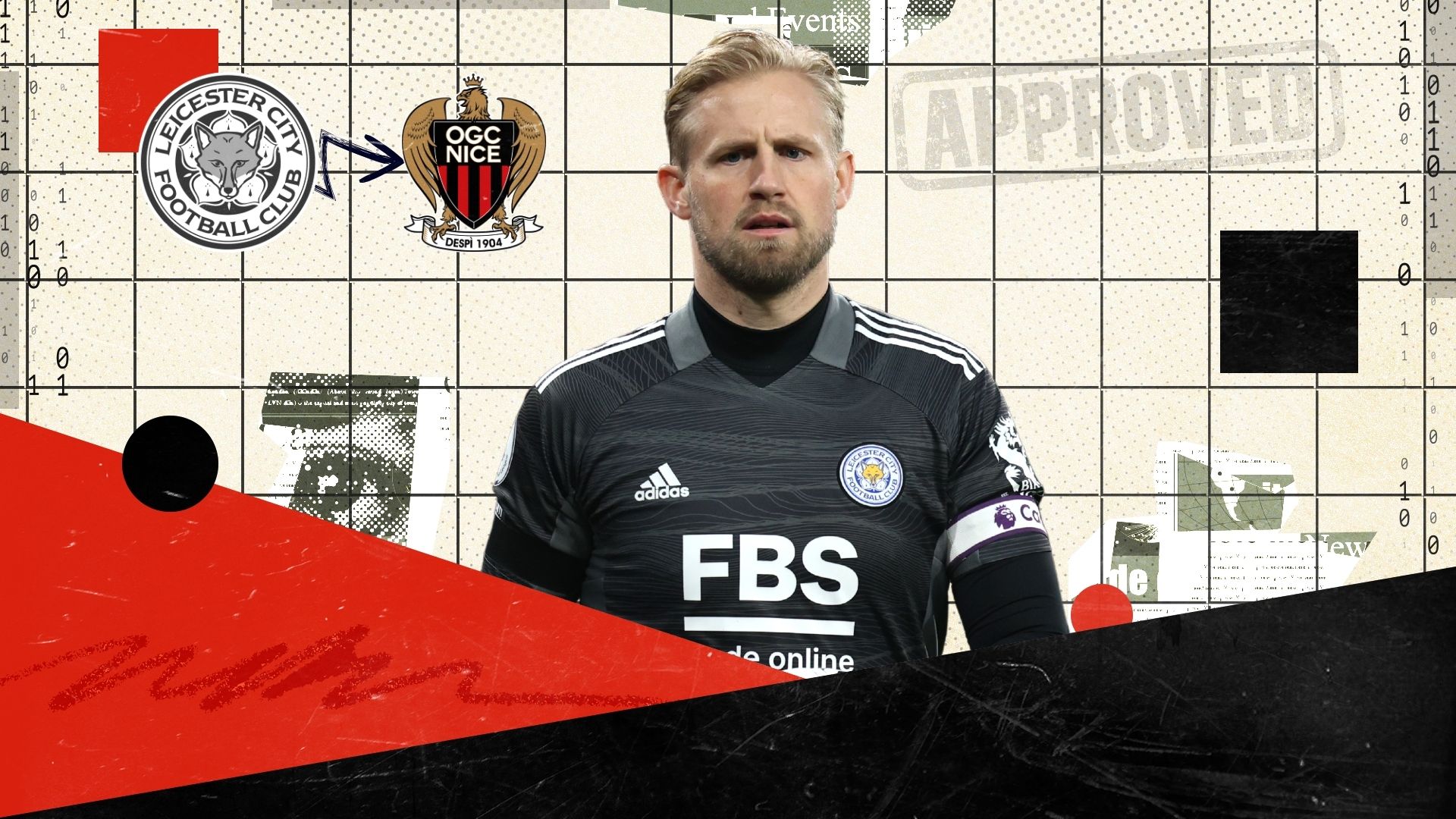 Kasper schmeichel Nice GFX