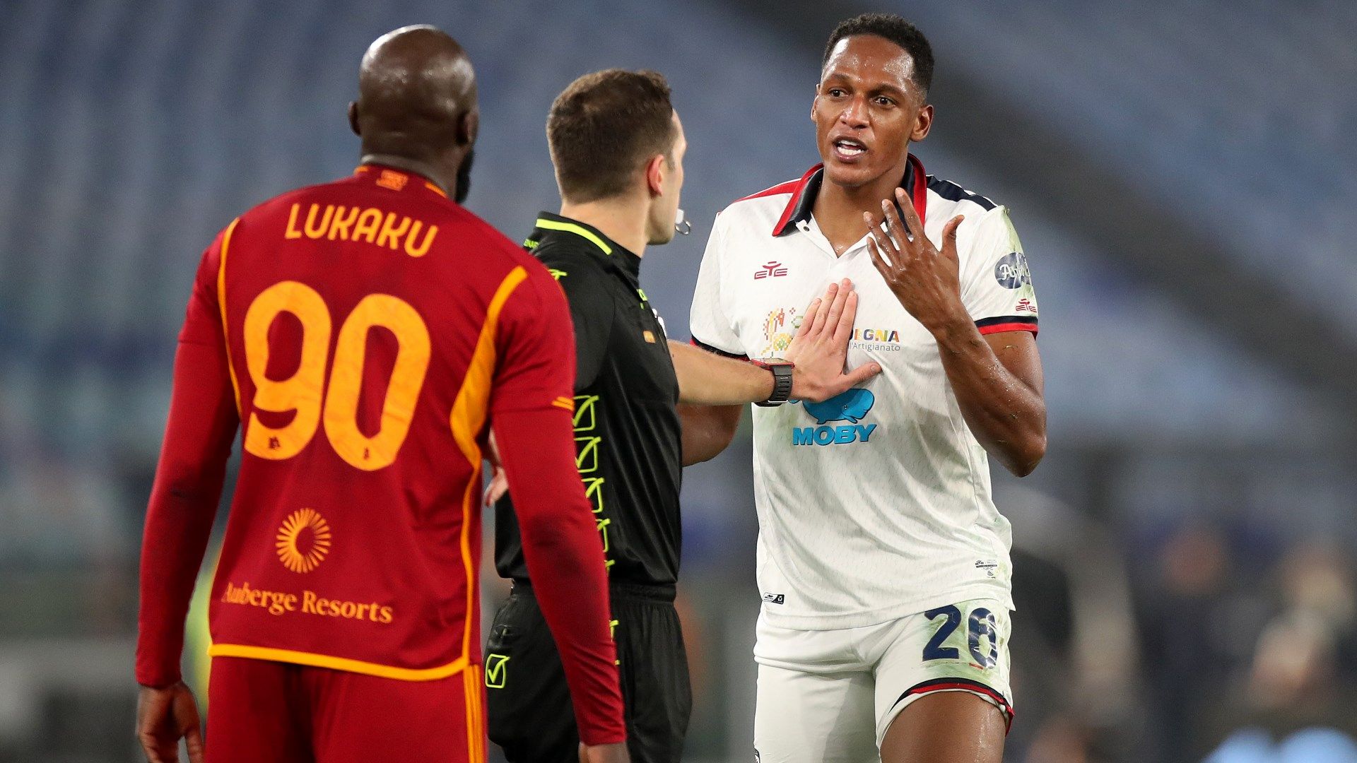 Lukaku-Mina-Roma-Cagliari