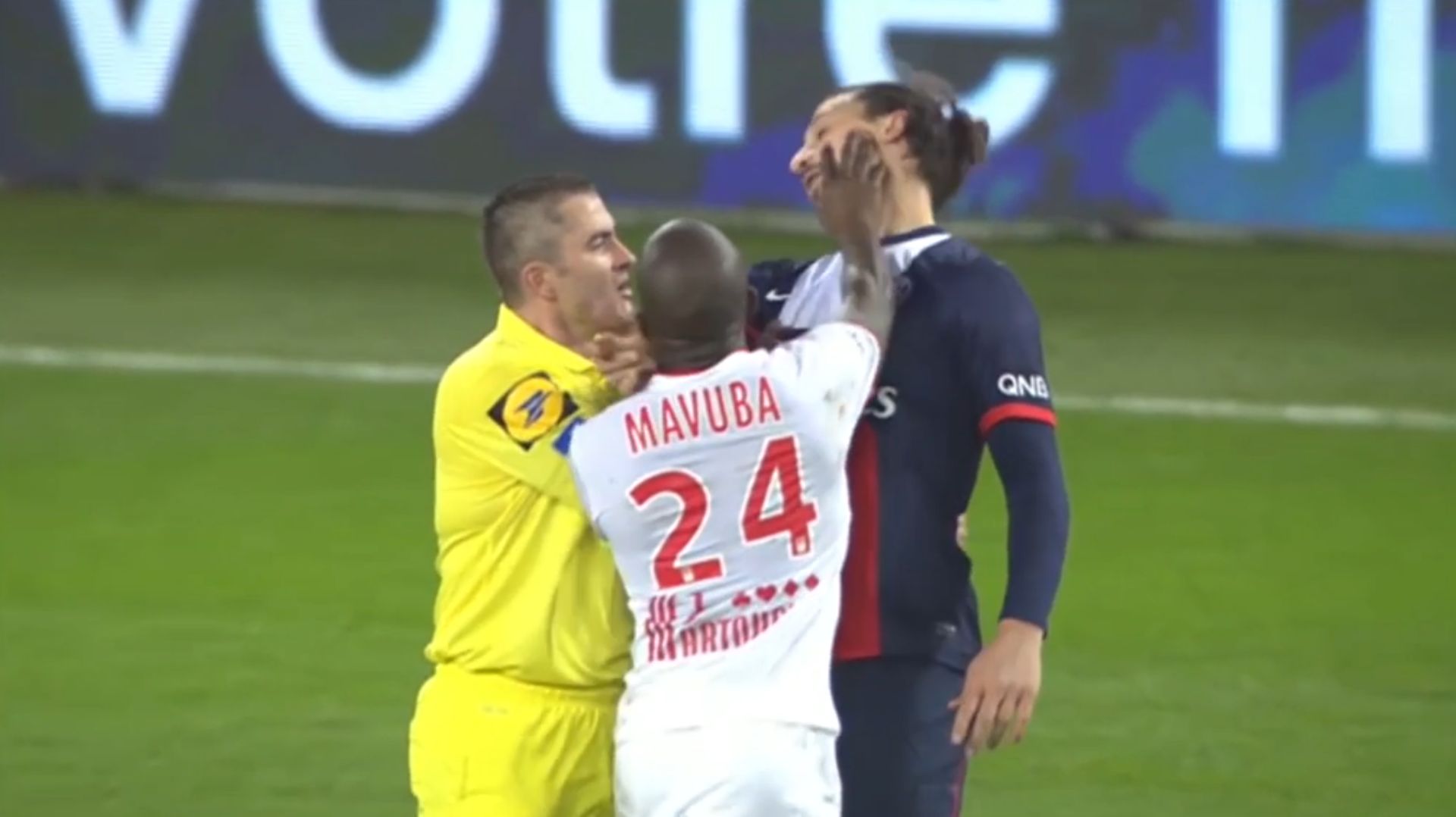 Ibrahimovic Mavuba PSG Lille 22-12-2013
