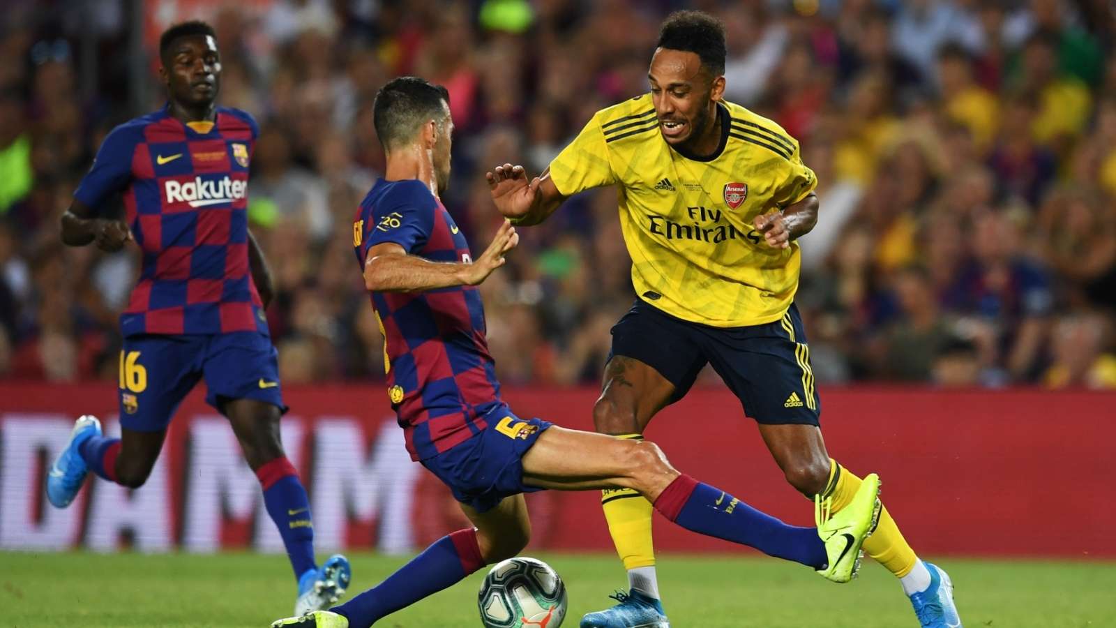 Pierre-Emerick Aubameyang Arsenal - Barcelona
