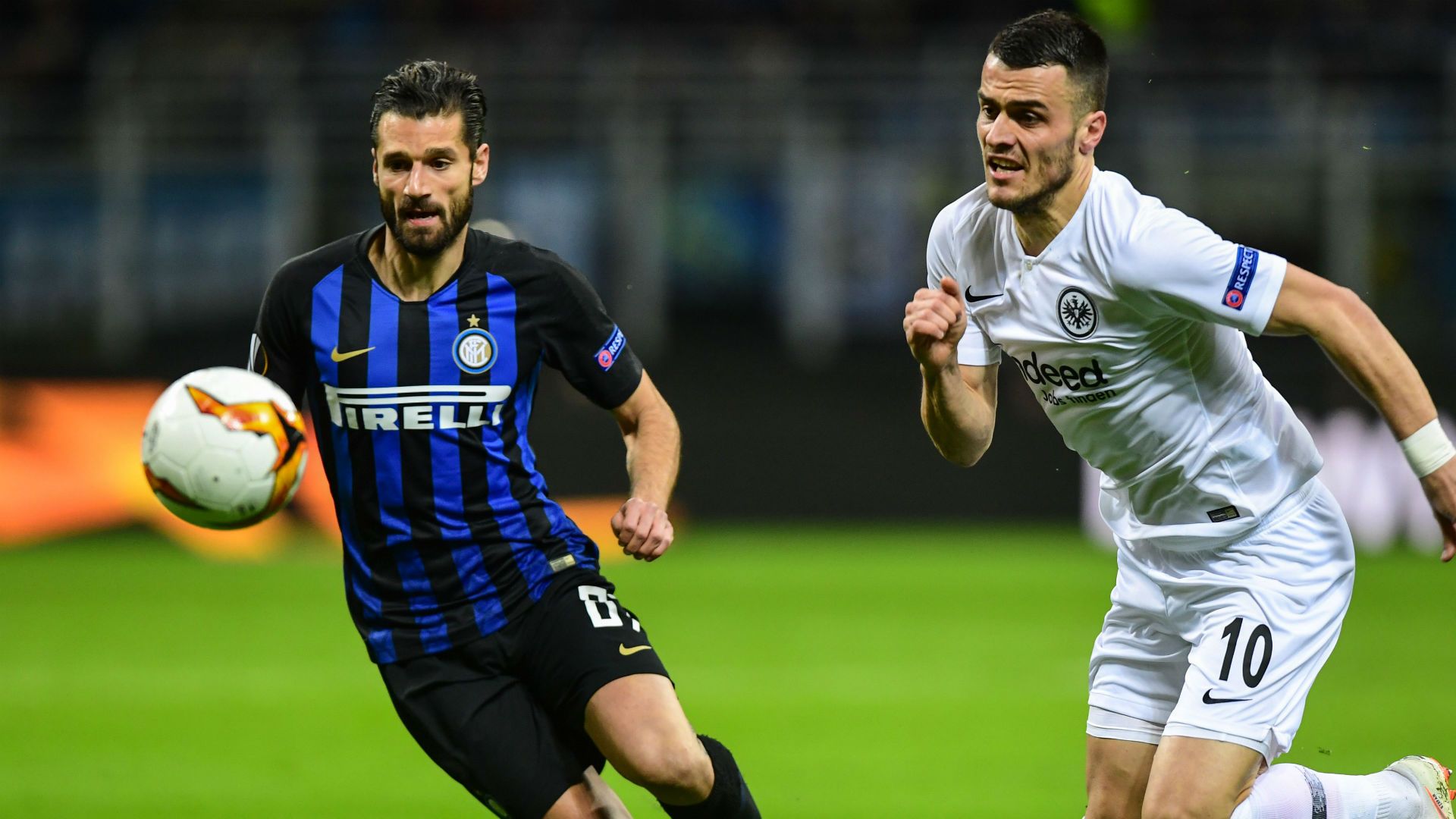 Candreva Inter Eintracht Europa League