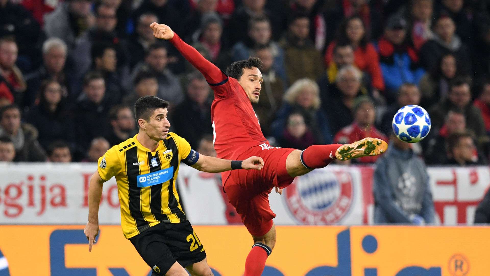 Mats Hummels FC Bayern München Champions League 07112018