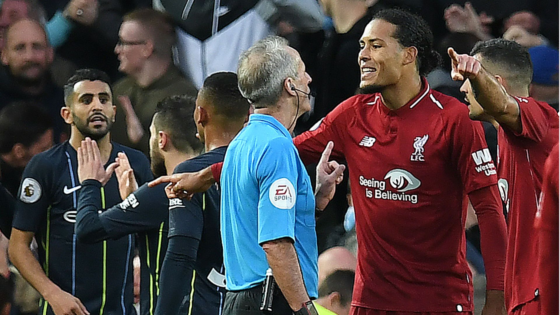 Virgil van Dijk Liverpool Manchester City 071018
