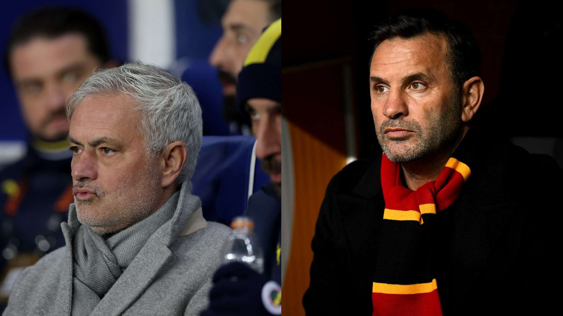 Jose Mourinho&Okan Buruk