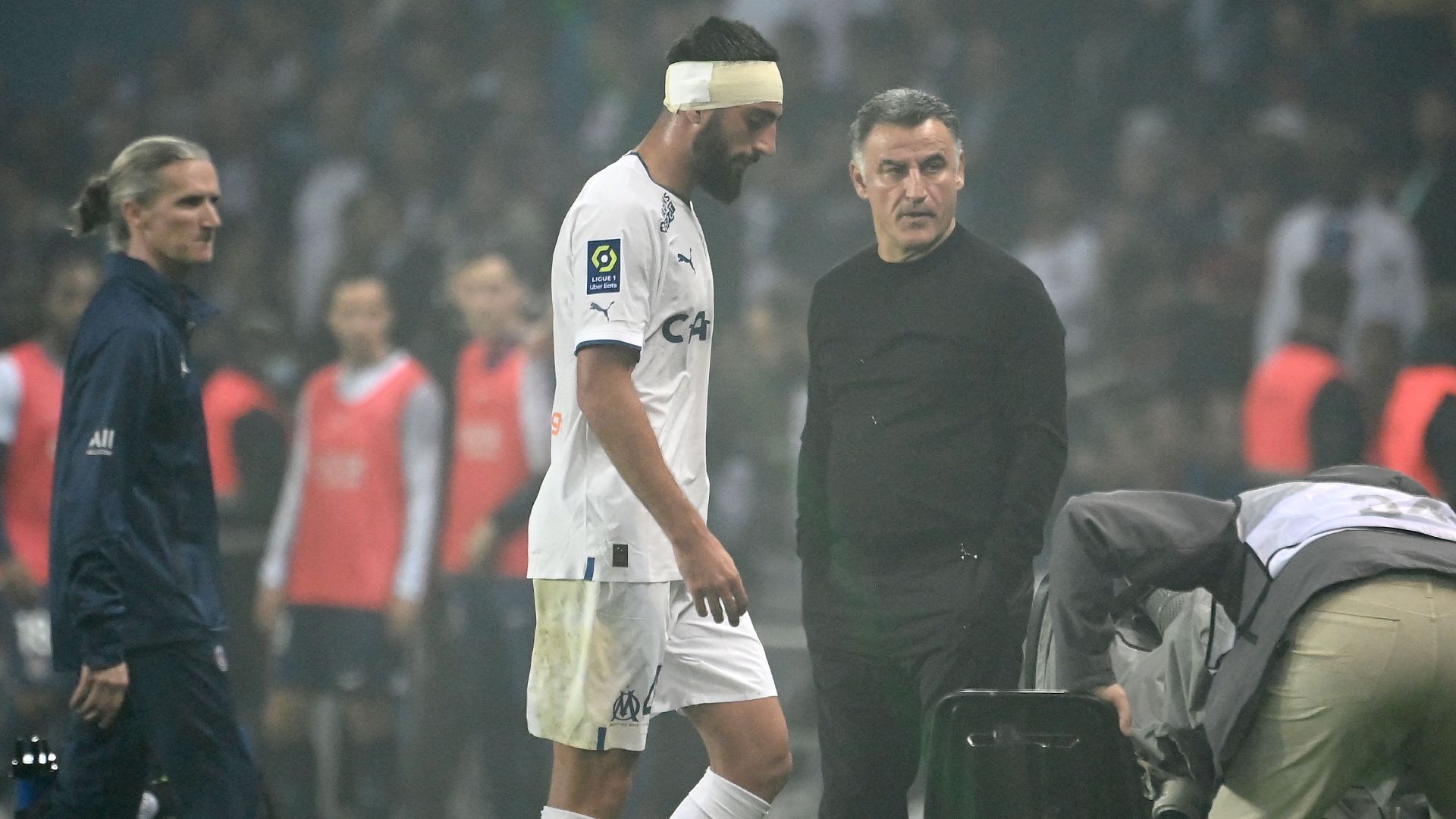 Samuel Gigot expulsion carton rouge Classique PSG OM