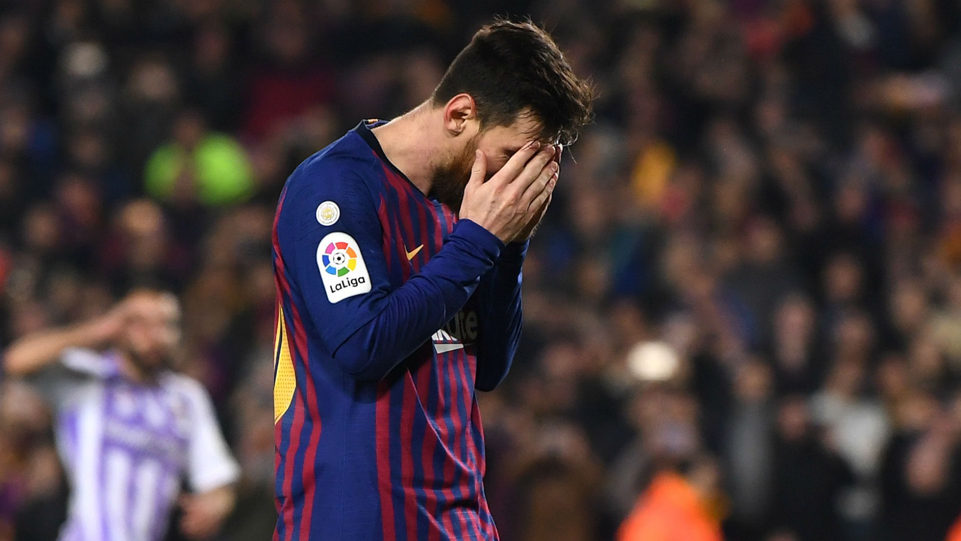 Lionel Messi Barcelona Valladolid La Liga 16022019