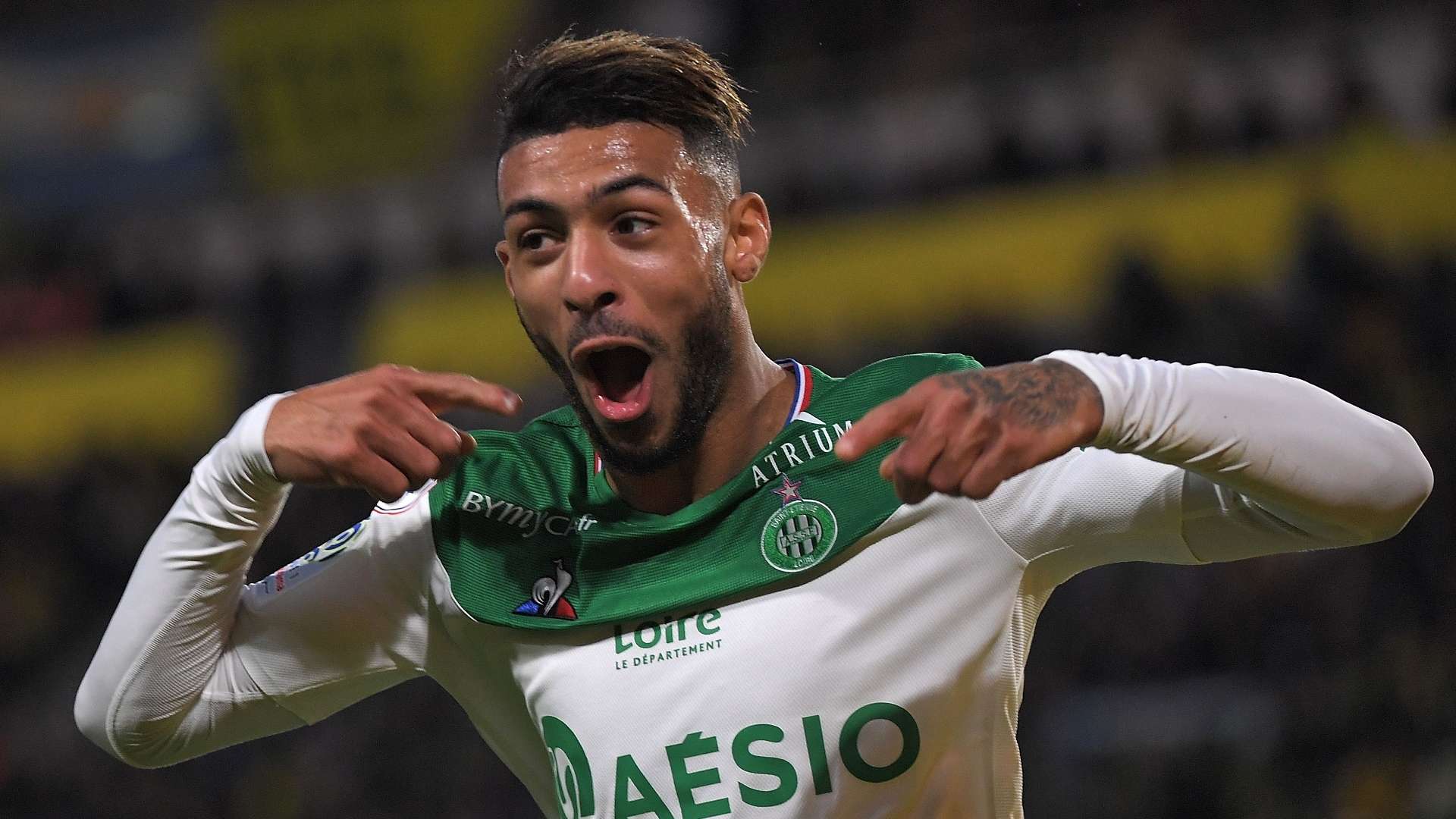 Dennis Bouanga, ASSE