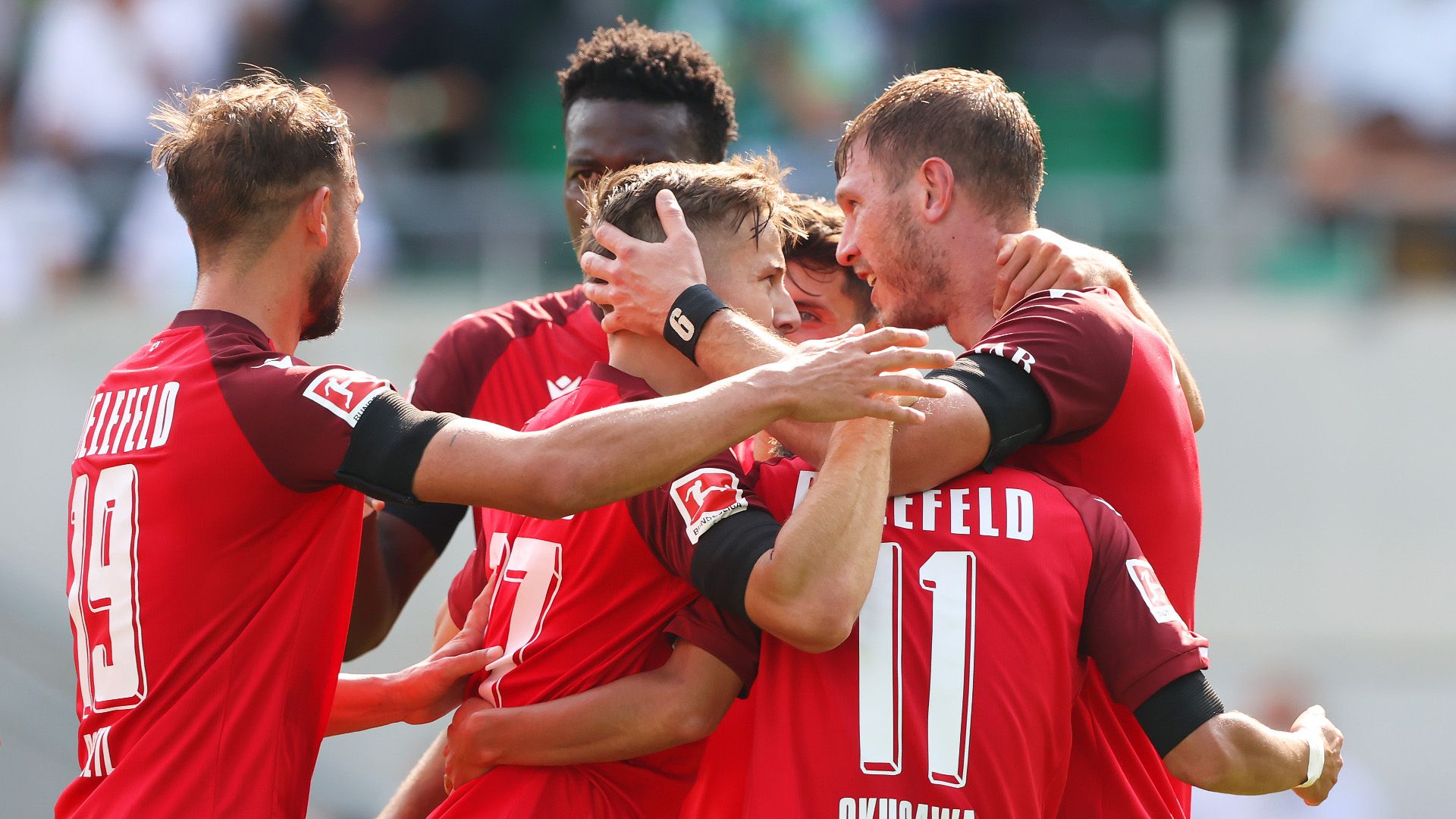 Bielefeld Team Jubel