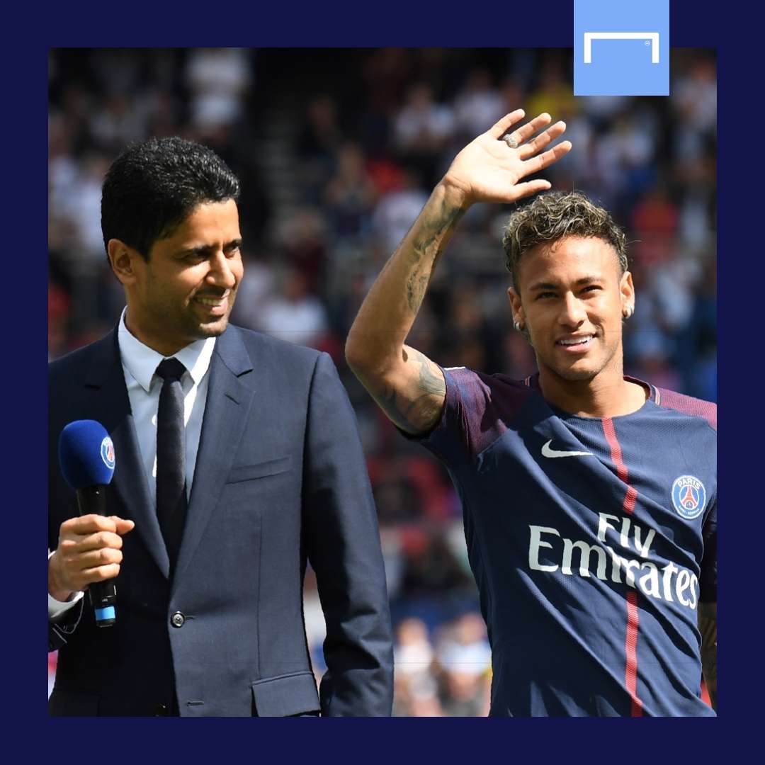 Nasser Al-Khelaifi Neymar PSG GFX