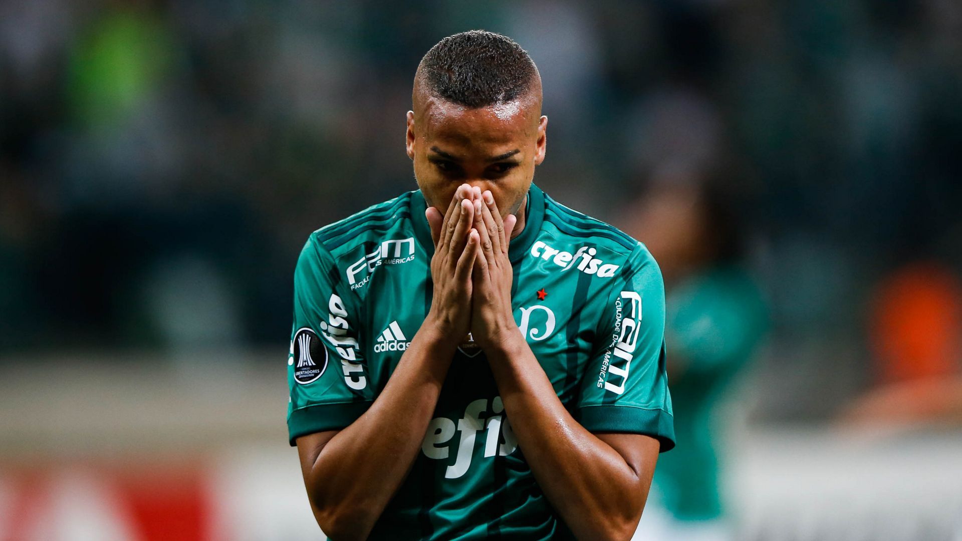 Deyverson Palmeiras Barcelona-EQU Libertadores 09082017