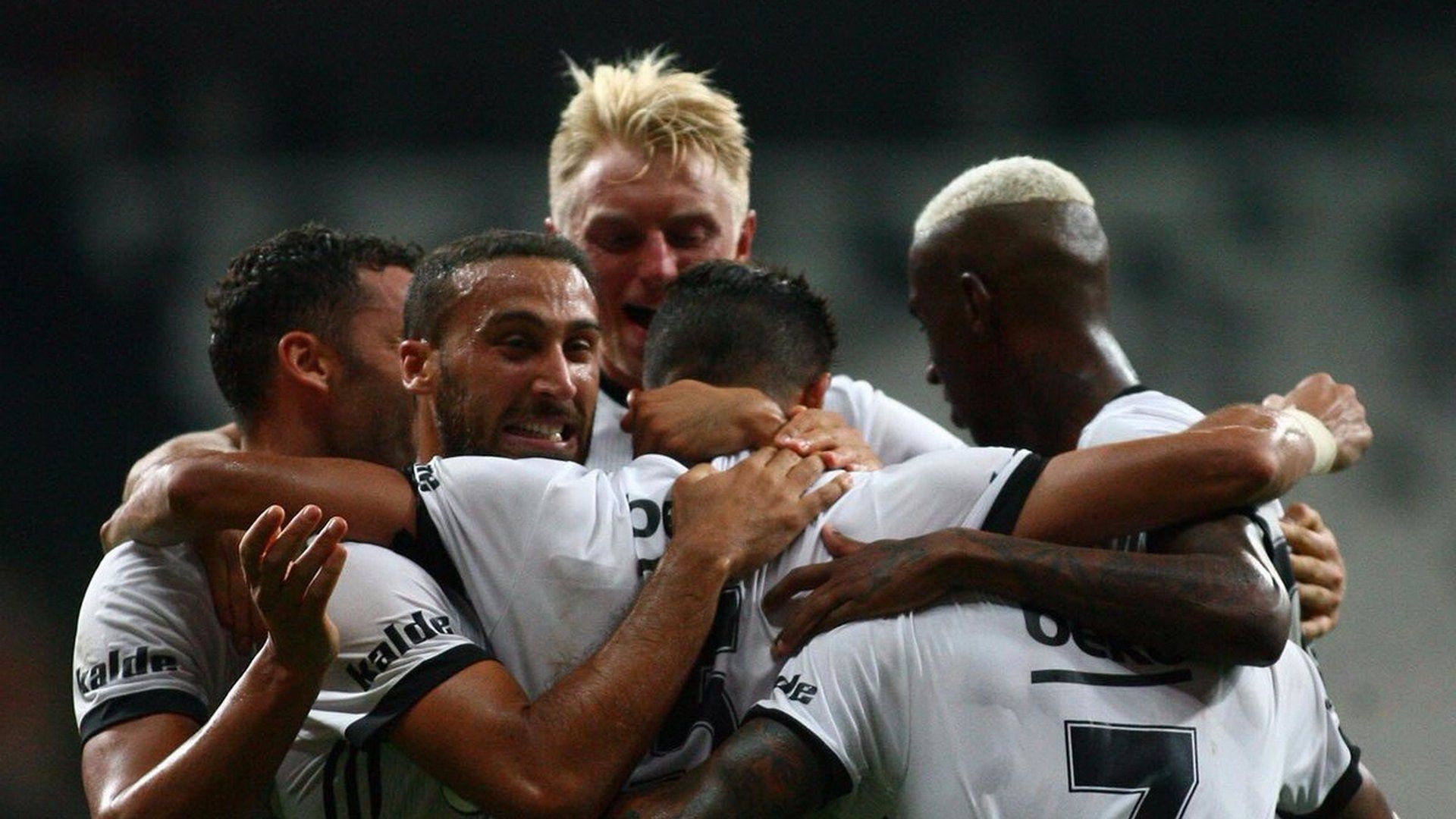 Besiktas goal celebration 1382017