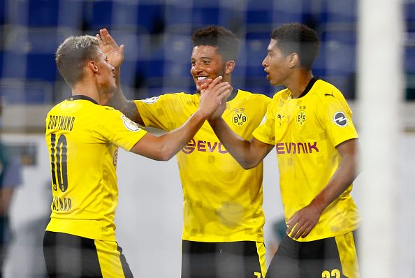 Thorgan Hazard & Jadon Sancho & Jude Bellingham