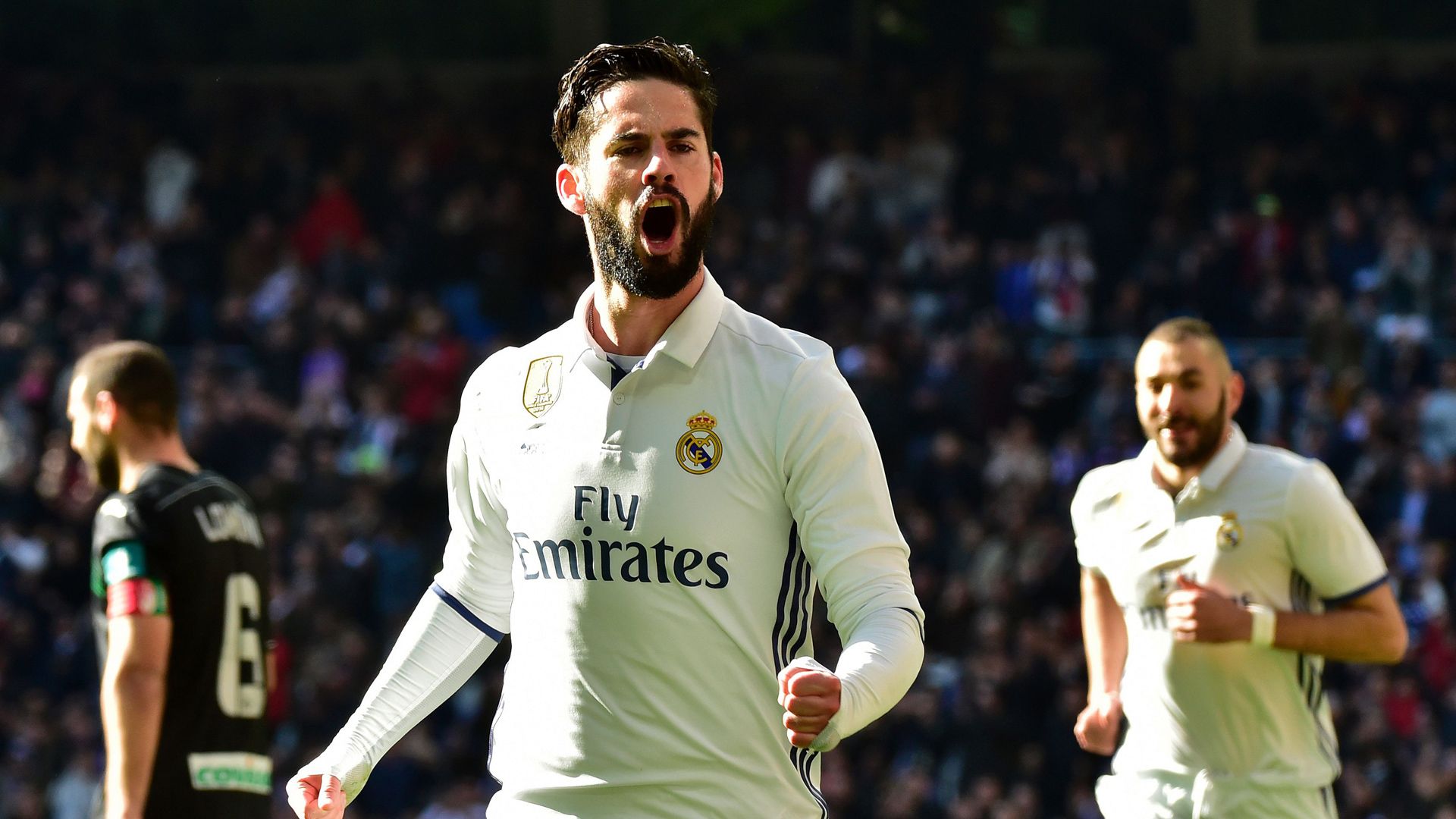 Isco Karim Benzema Real Madrid FC Granada LaLiga 07012017