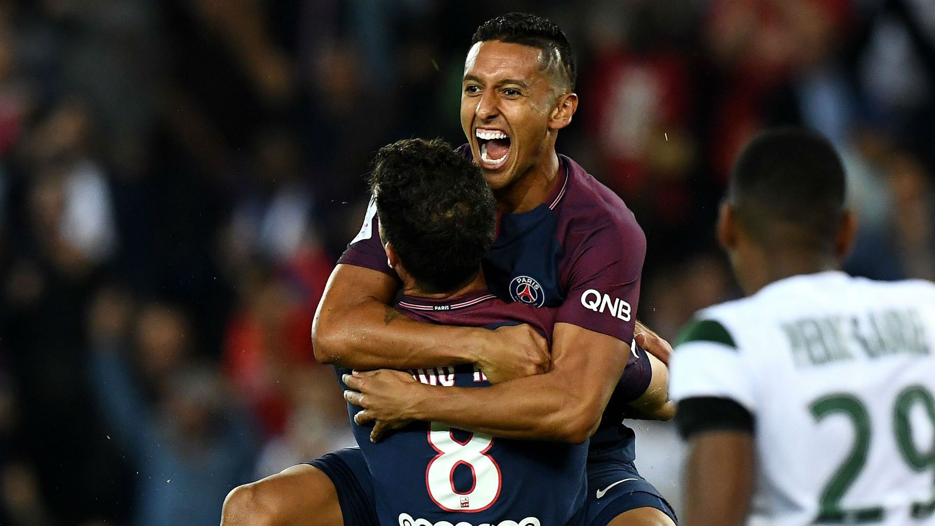 Marquinhos PSG Saint-Etienne Ligue 1 25 08 2017