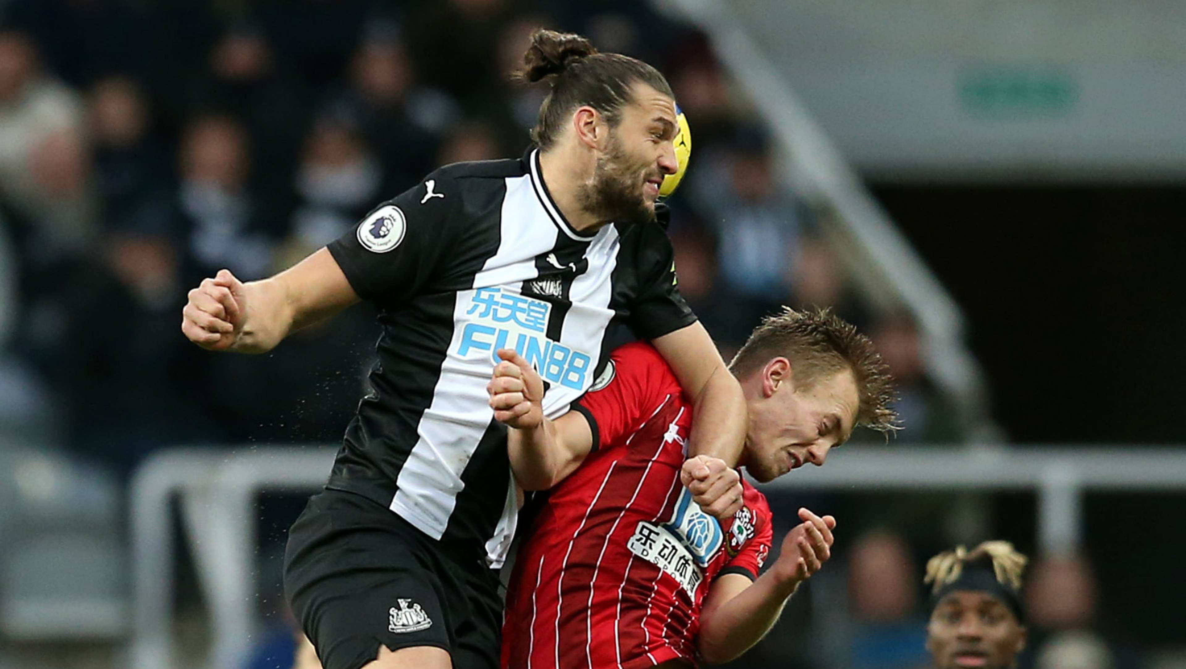 Andy Carroll Newcastle vs Southampton 2019-20
