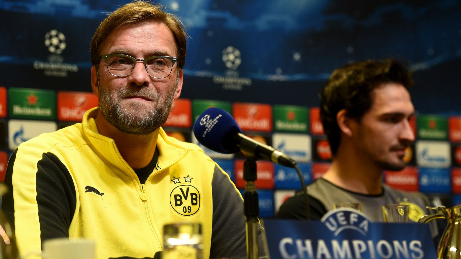 Jurgen Klopp Mats Hummels Borussia Dortmund 17032015