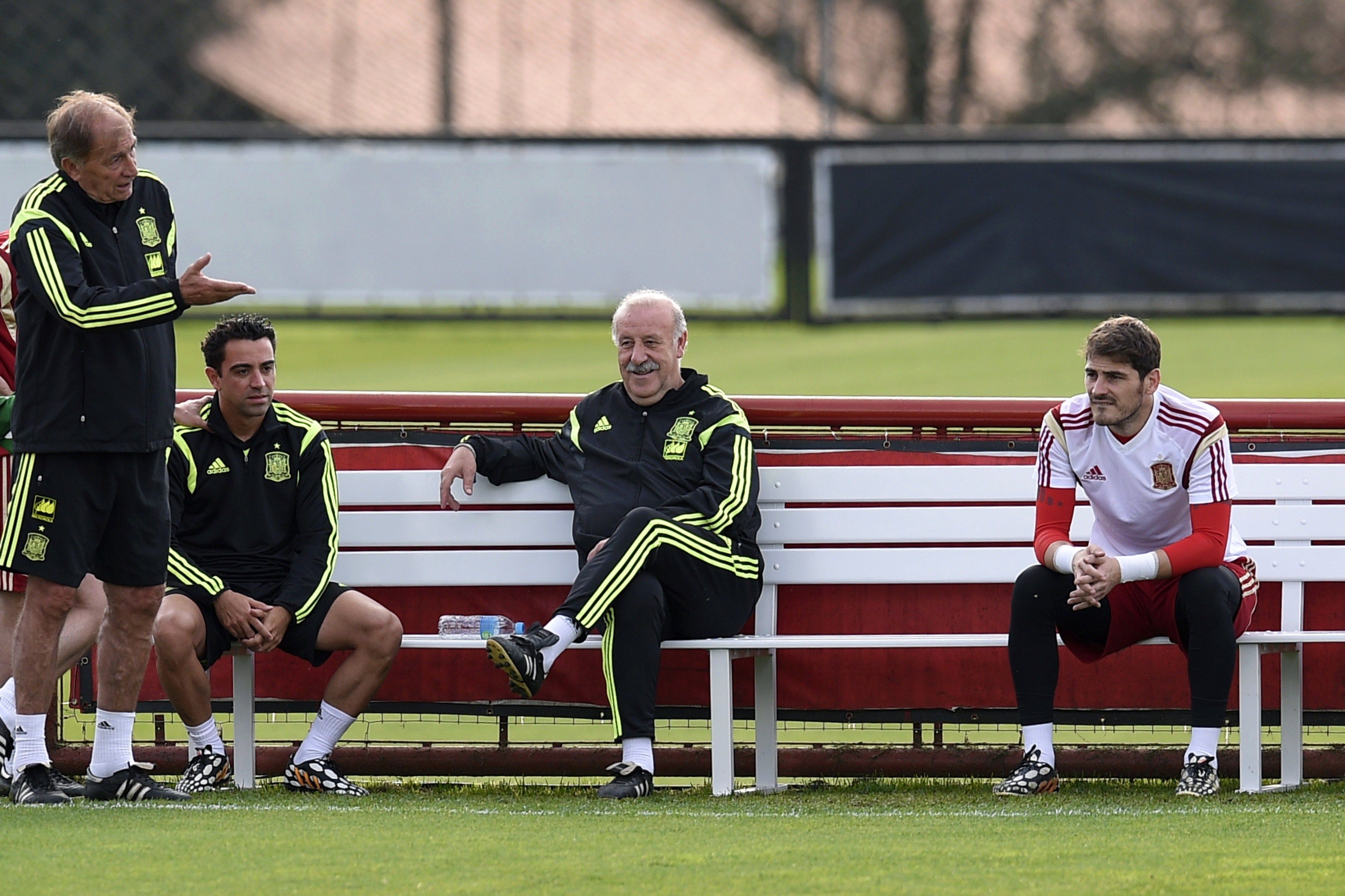 Xavi Hernandez & Del Bosque & Casillas
