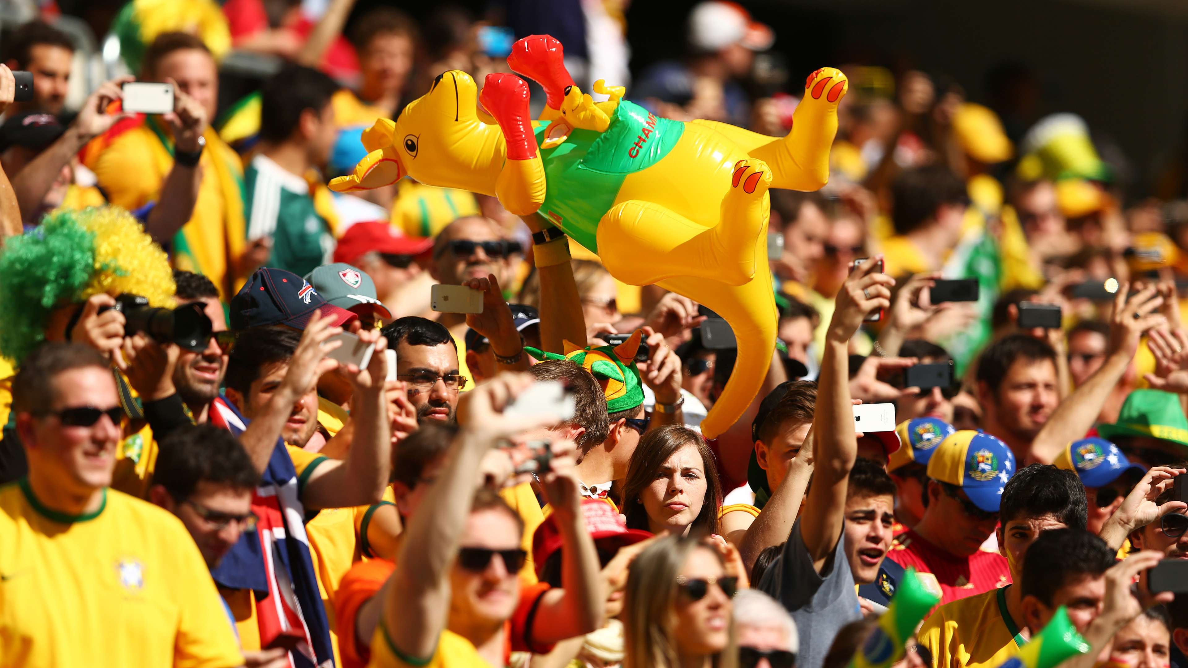 Australia fans World Cup 2014