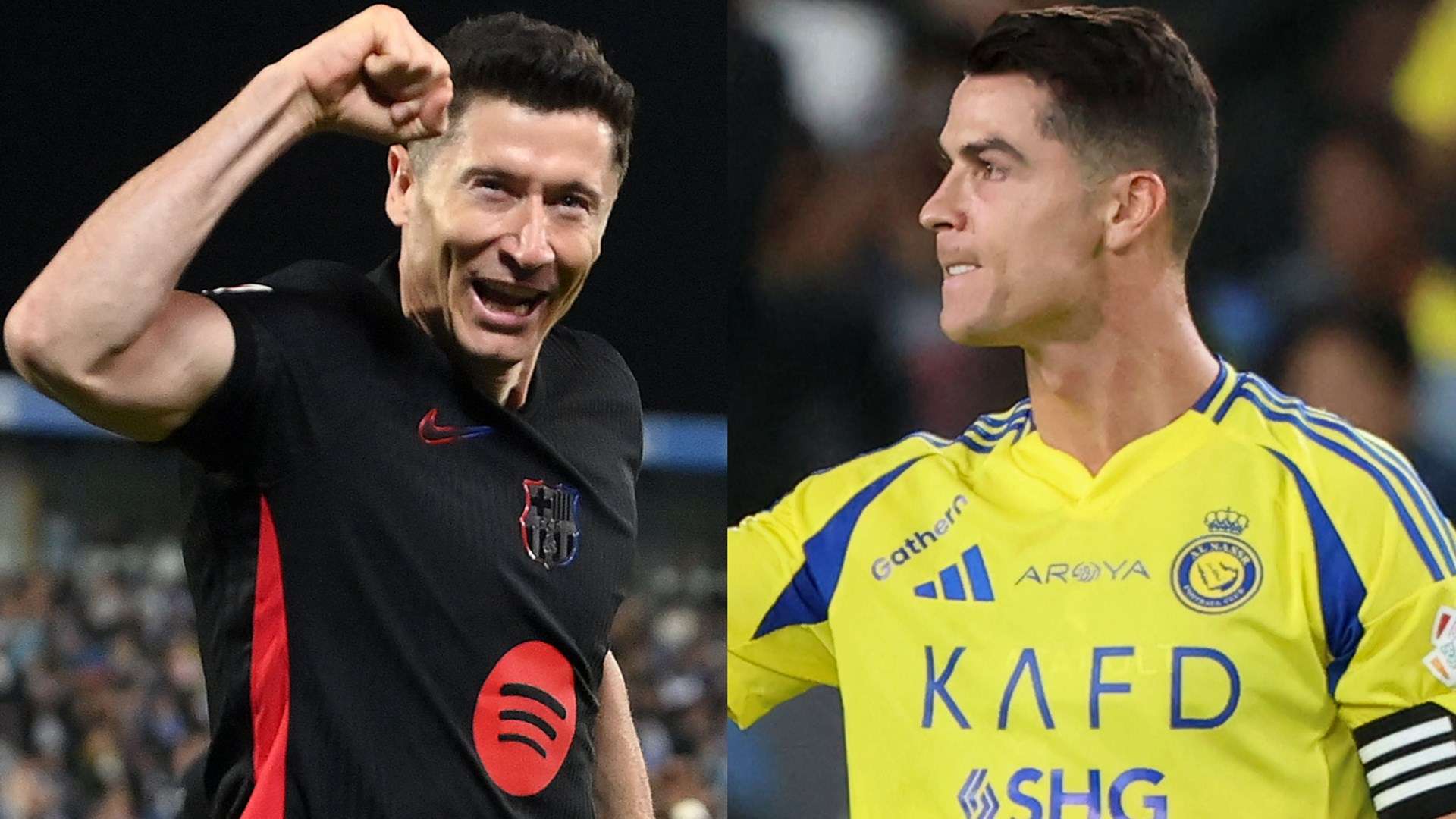 Robert Lewandowski Cristiano Ronaldo