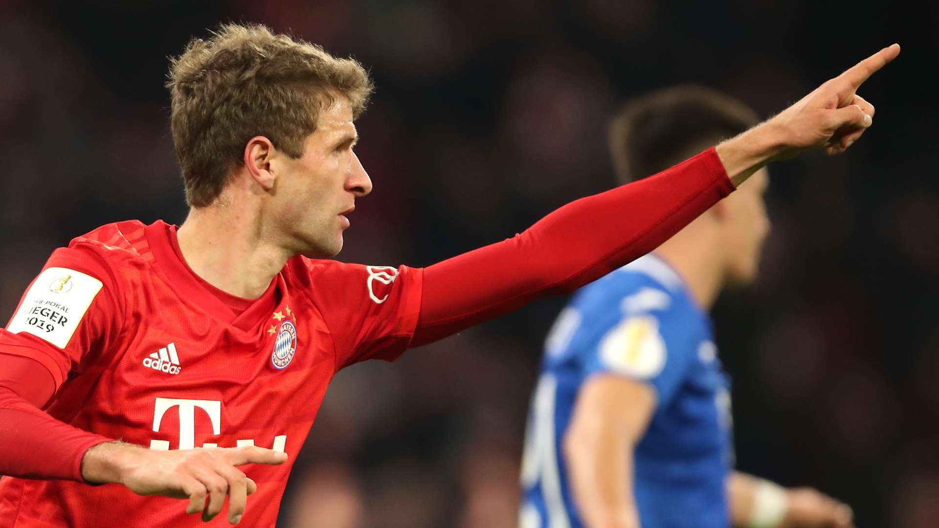 Thomas Muller, Bayern Munich vs Hoffenheim, DFB Pokal, 2019-20