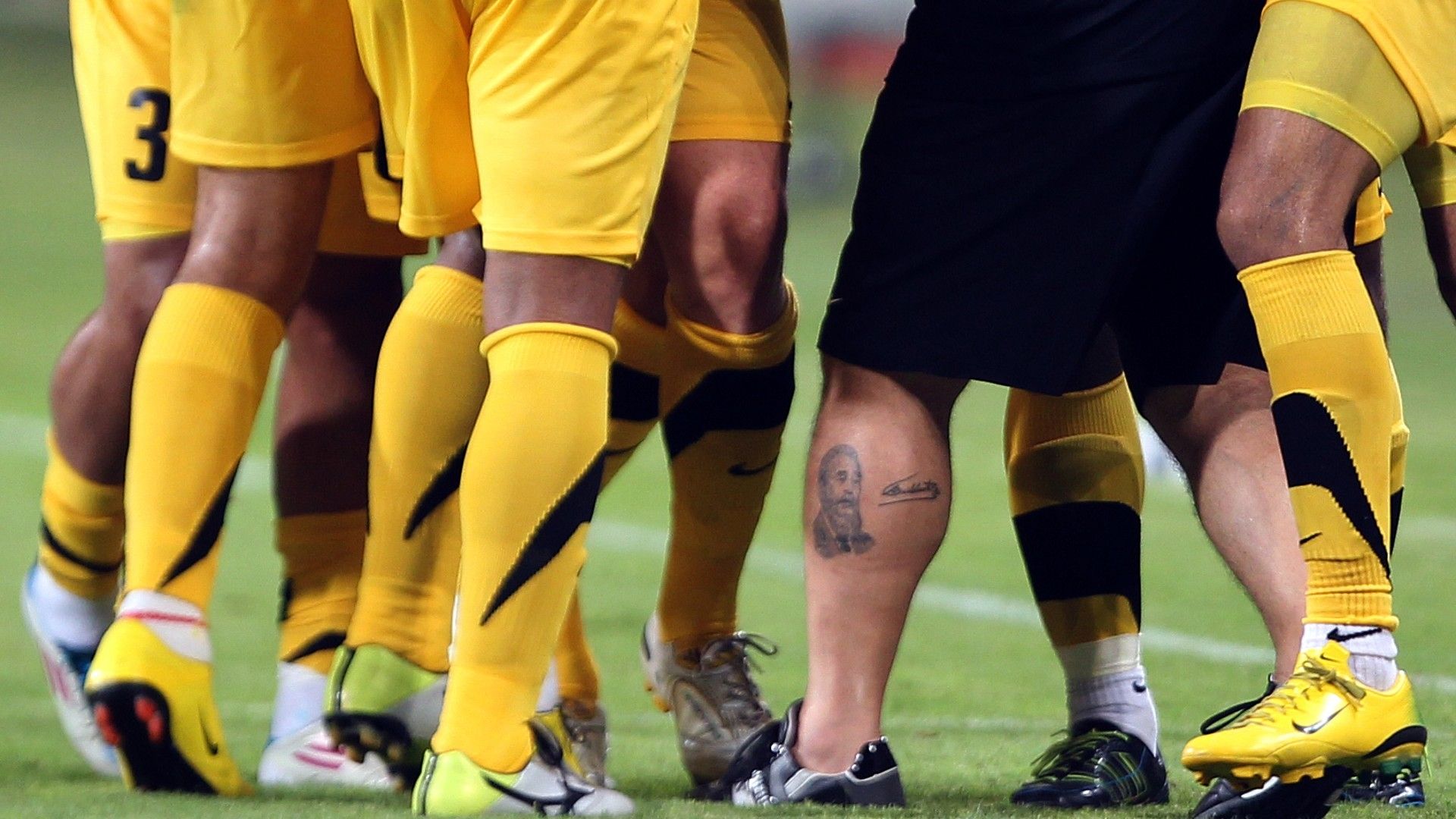 Diego Maradona Fidel Castro tattoo