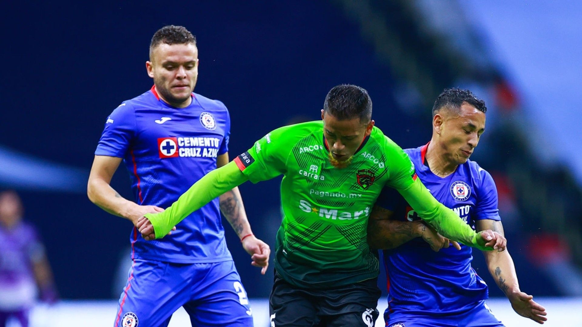 Cruz Azul vs Juarez Guardianes 2020