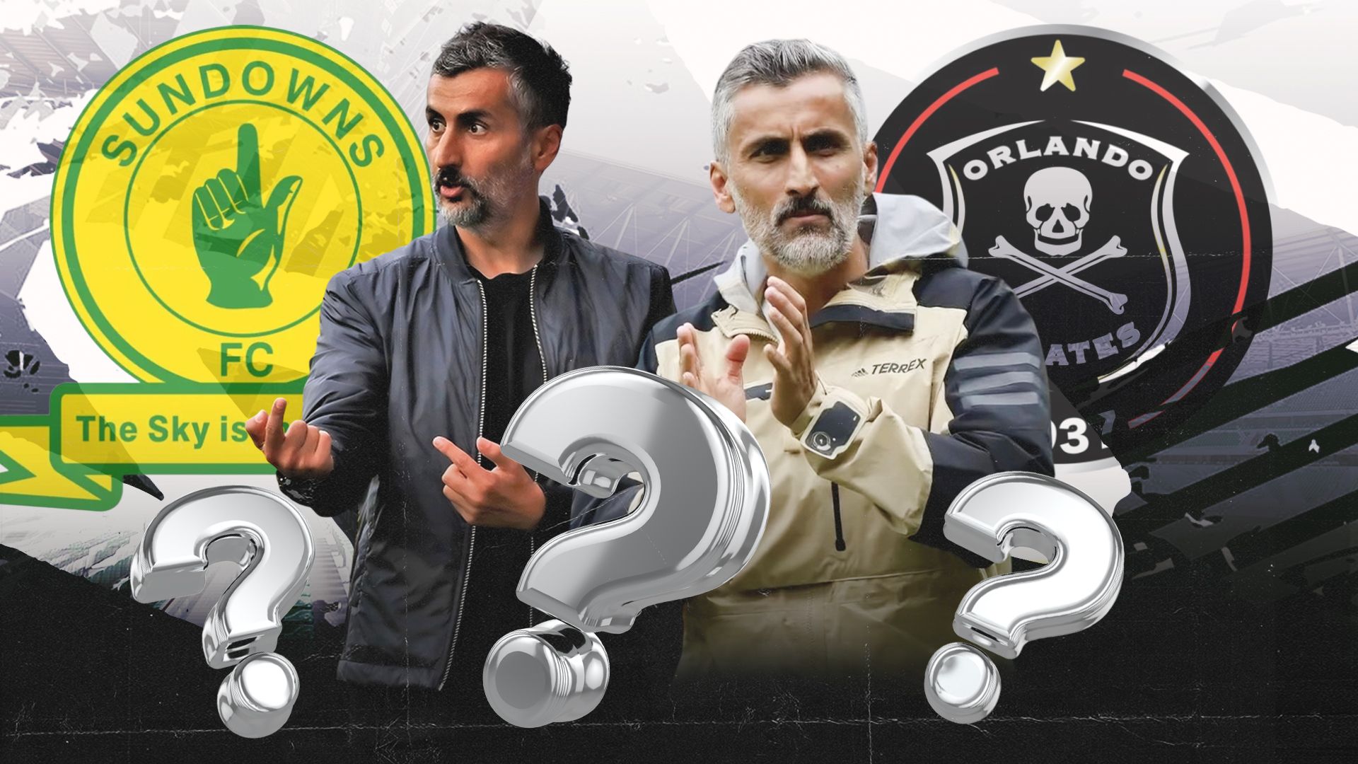 Jose Riveiro of Orlando Pirates 16-9