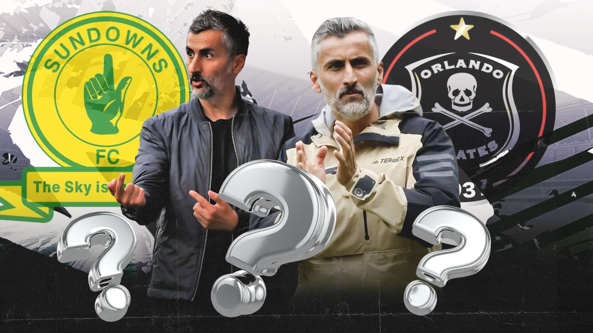 Jose Riveiro of Orlando Pirates 16-9