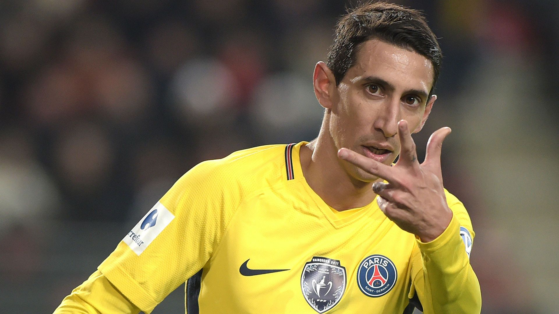 Angel Di Maria Rennes PSG Coupe de France 07012018