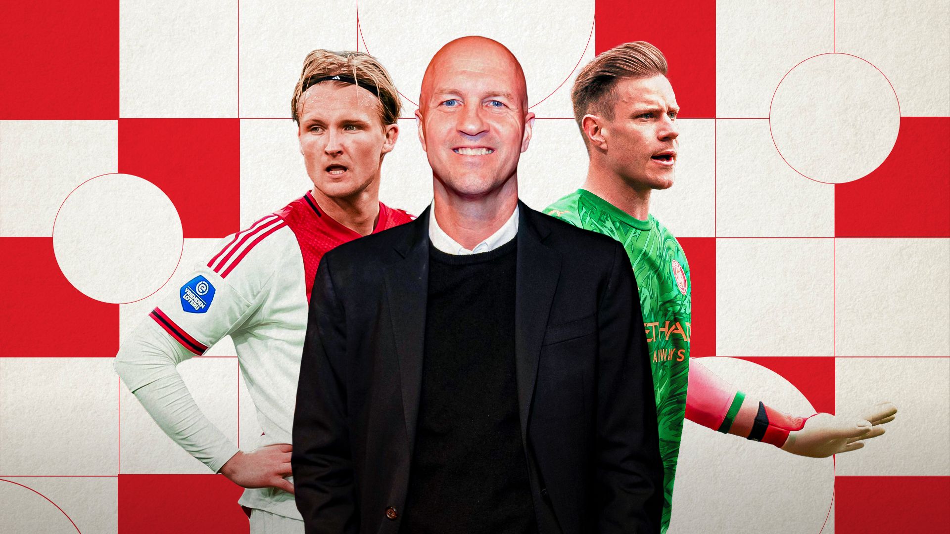 Kasper Dolberg, Jordi Cruijff, Marc-Andre Ter Stegen