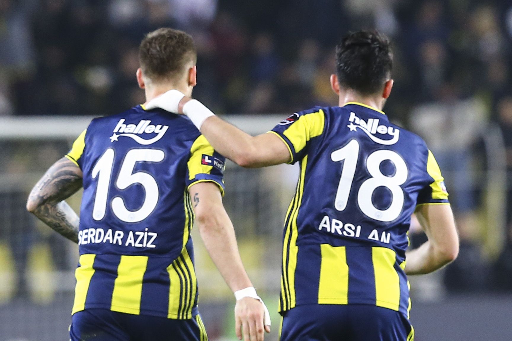 Serdar Aziz Tolgay Arslan Fenerbahce Caykur Rizespor 03/02/19