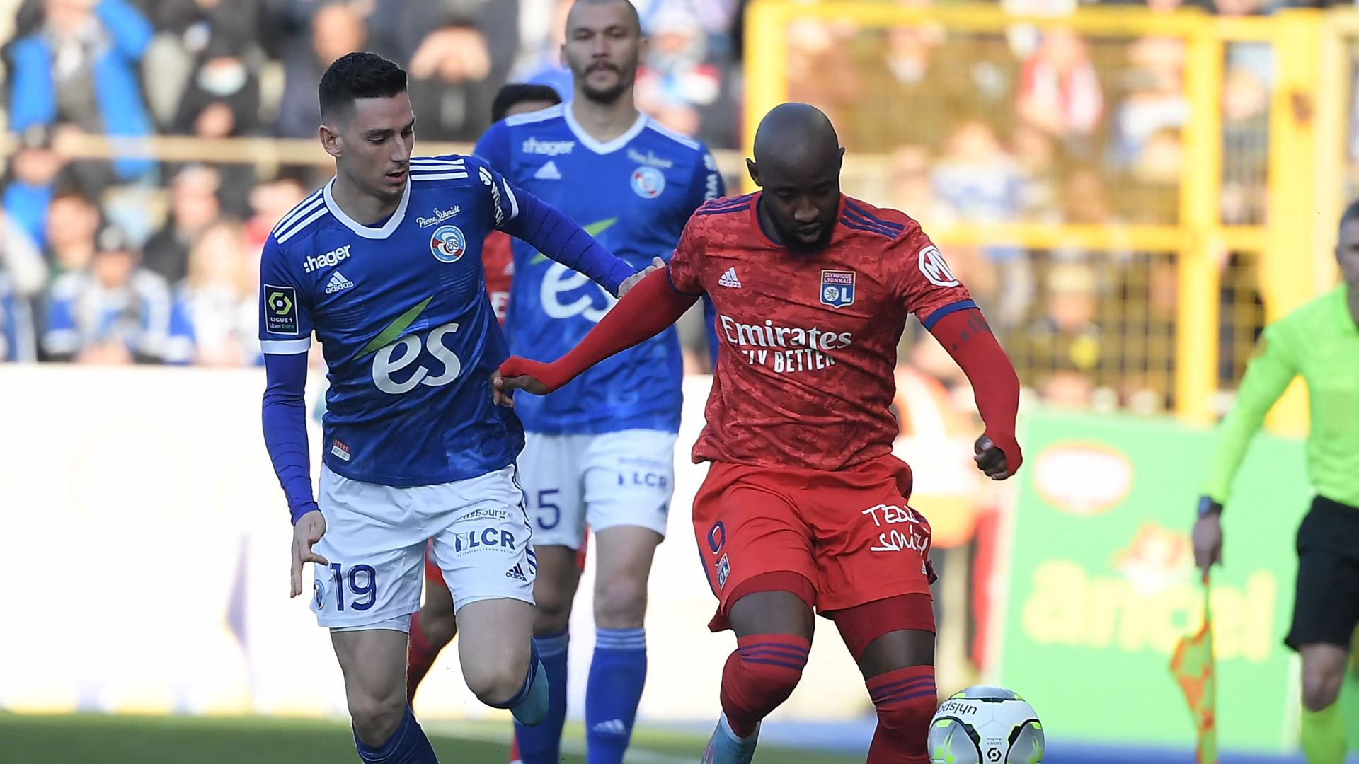 Moussa Dembele Strasbourg Lyon 10042022