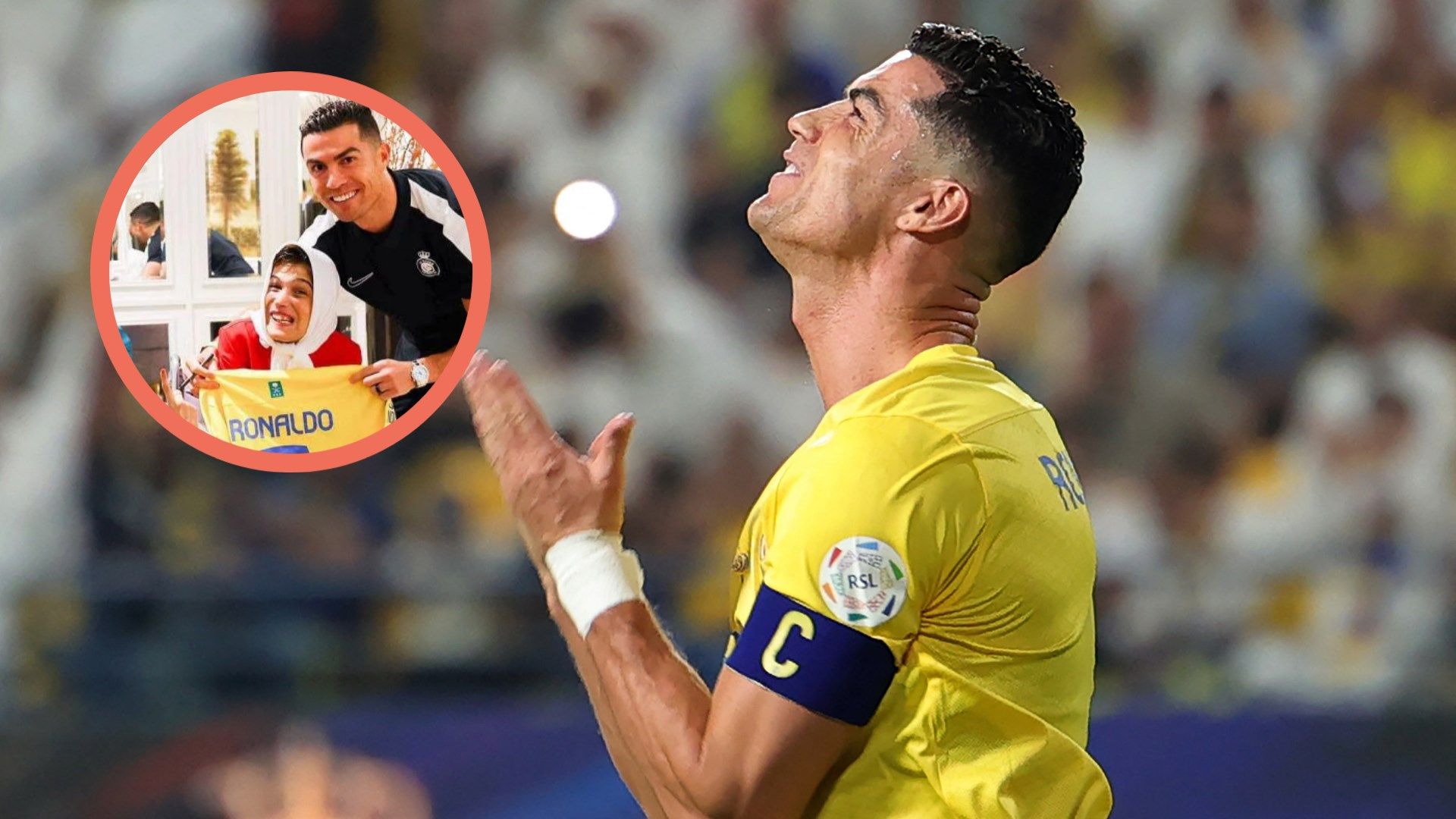 Cristiano Ronaldo Nassr Fatemeh Hamami Iran